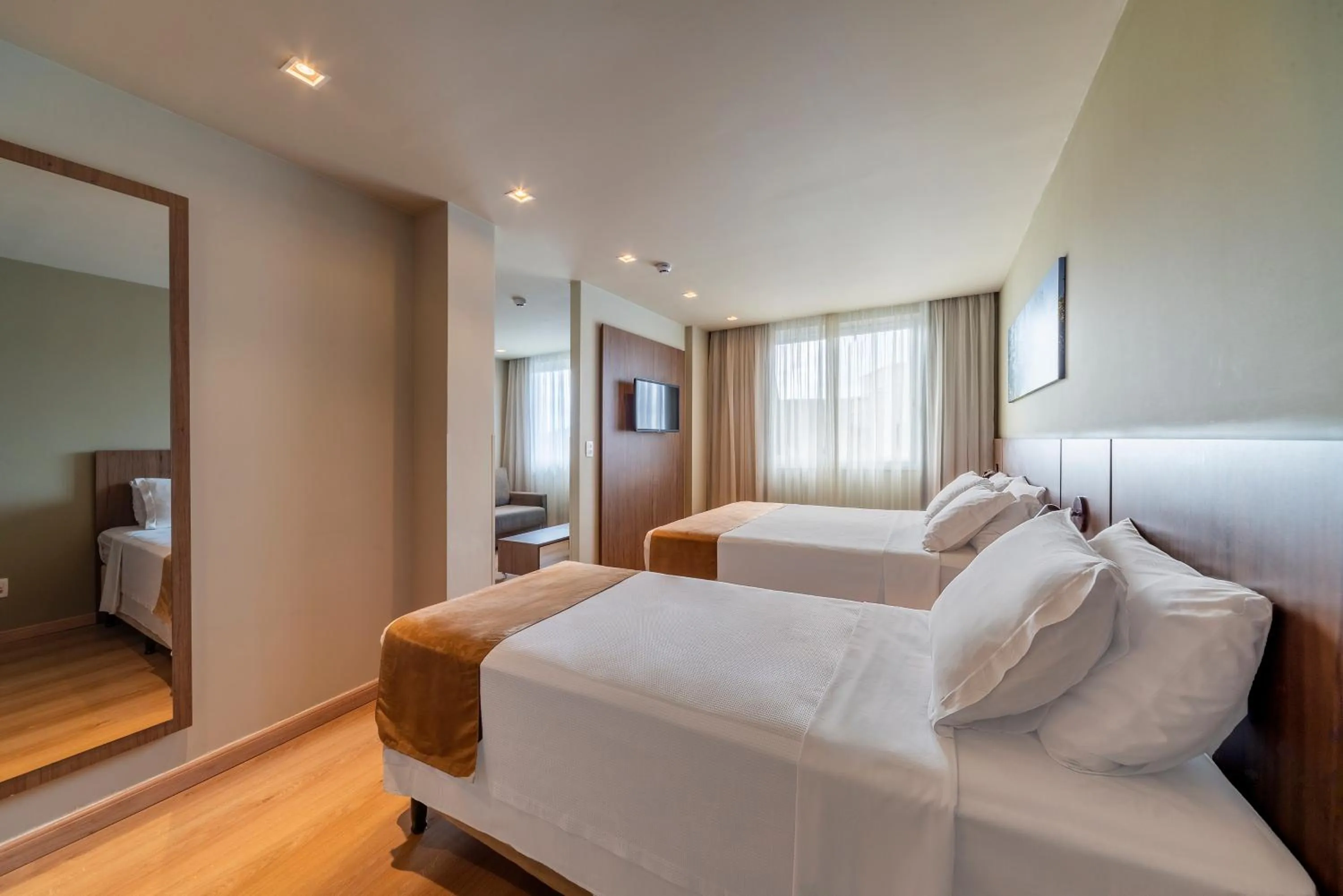 Bedroom, Bed in Hotel Laghetto Vivace