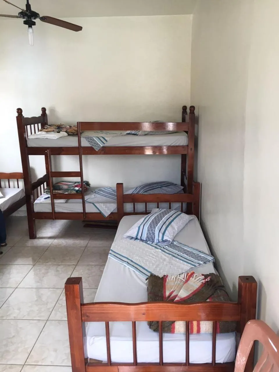 Bed in Hotel Santa Rita