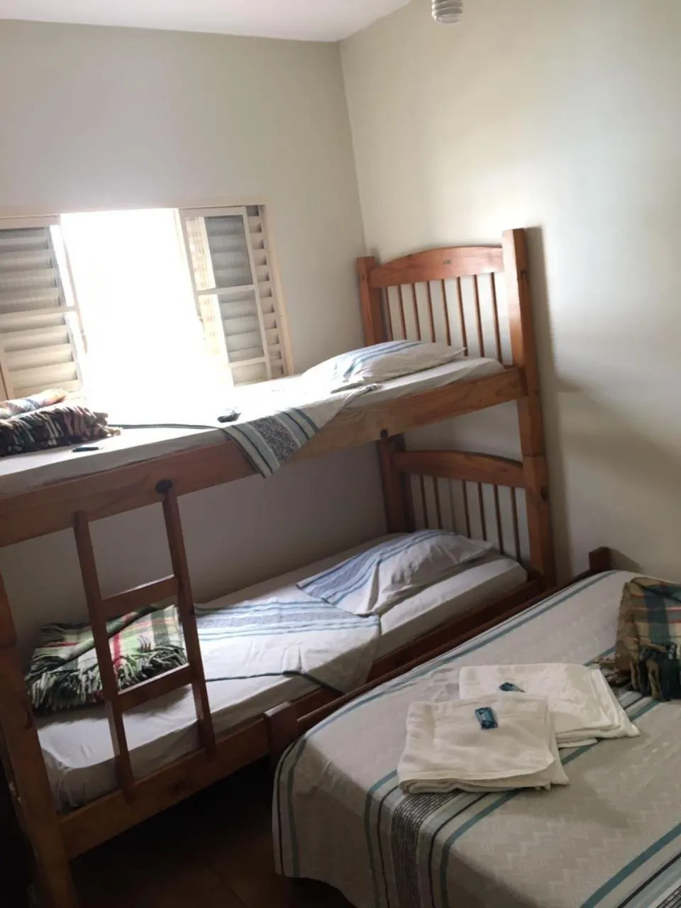 Bed in Hotel Santa Rita