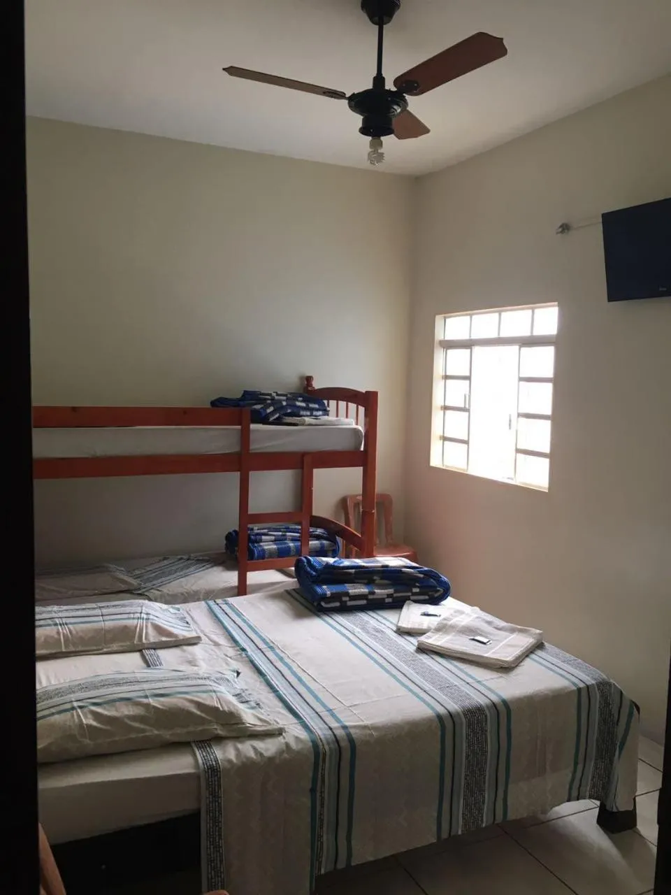 Bed in Hotel Santa Rita