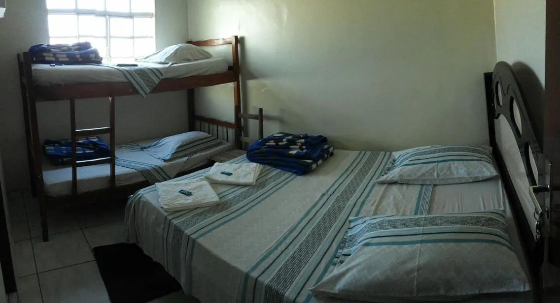 Bed in Hotel Santa Rita