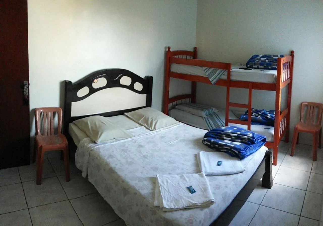Bed in Hotel Santa Rita