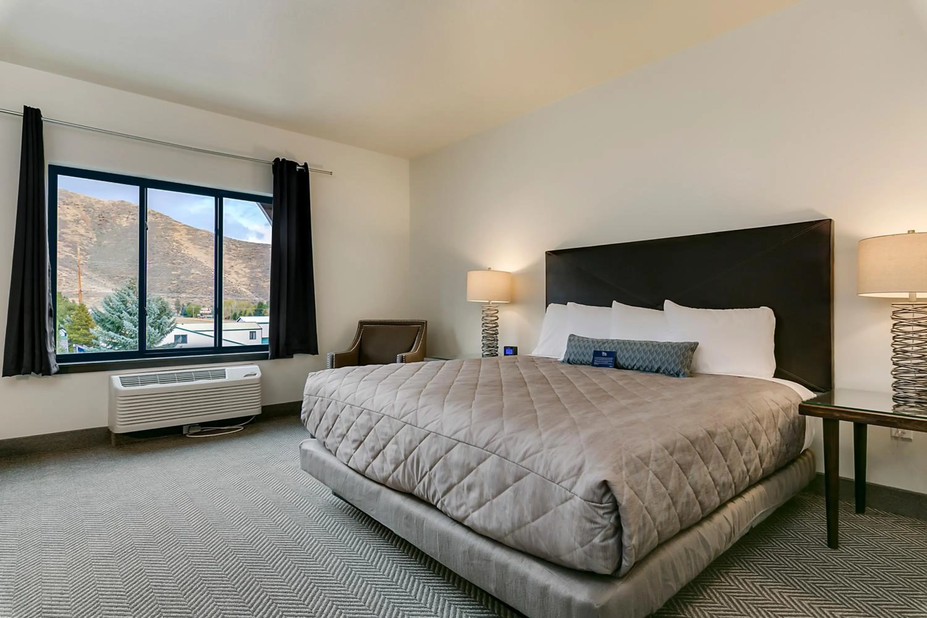 Bed in Silver Creek Hotel