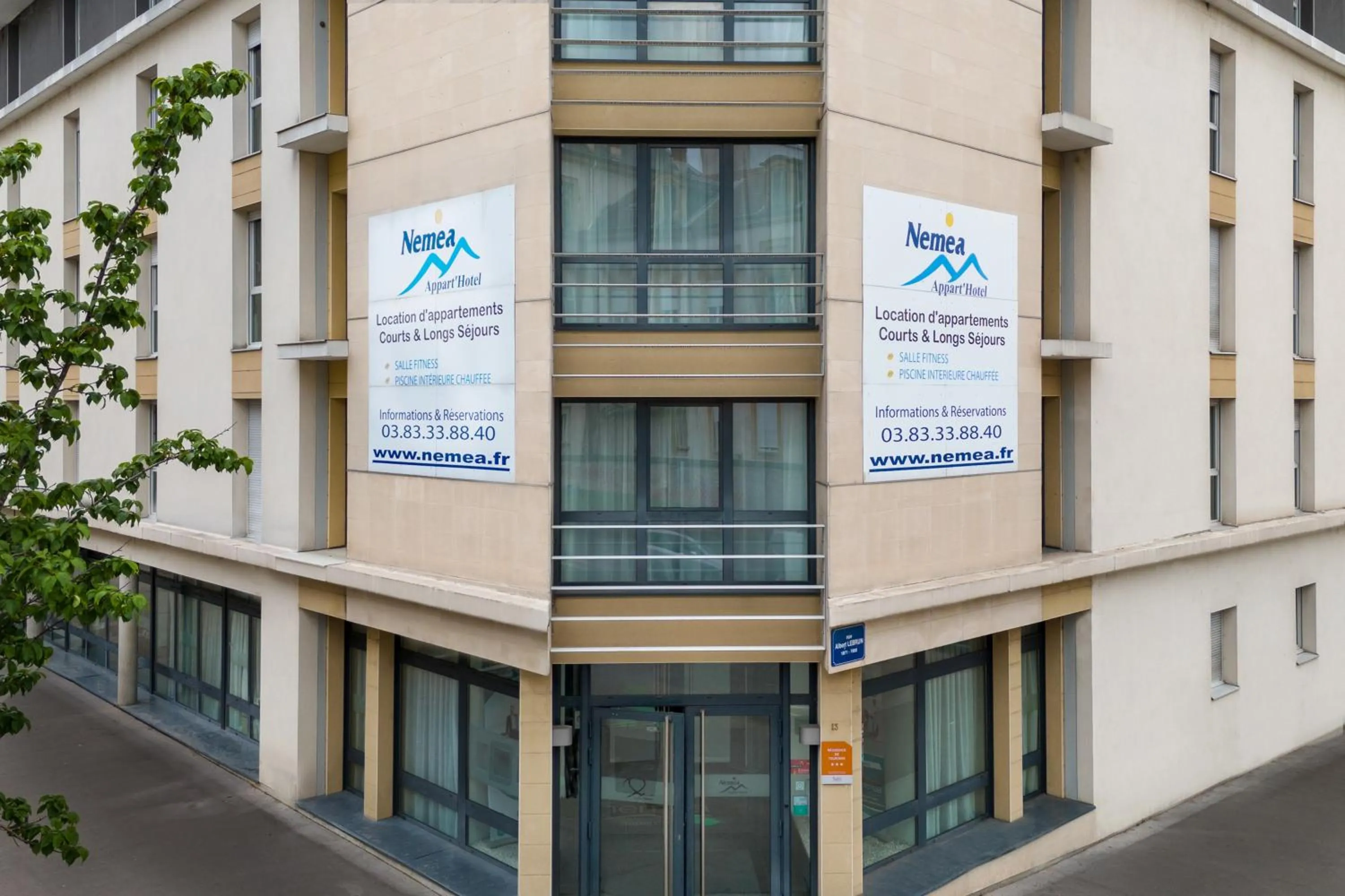 Facade/entrance in Nemea Appart Hotel Home Suite Nancy Centre