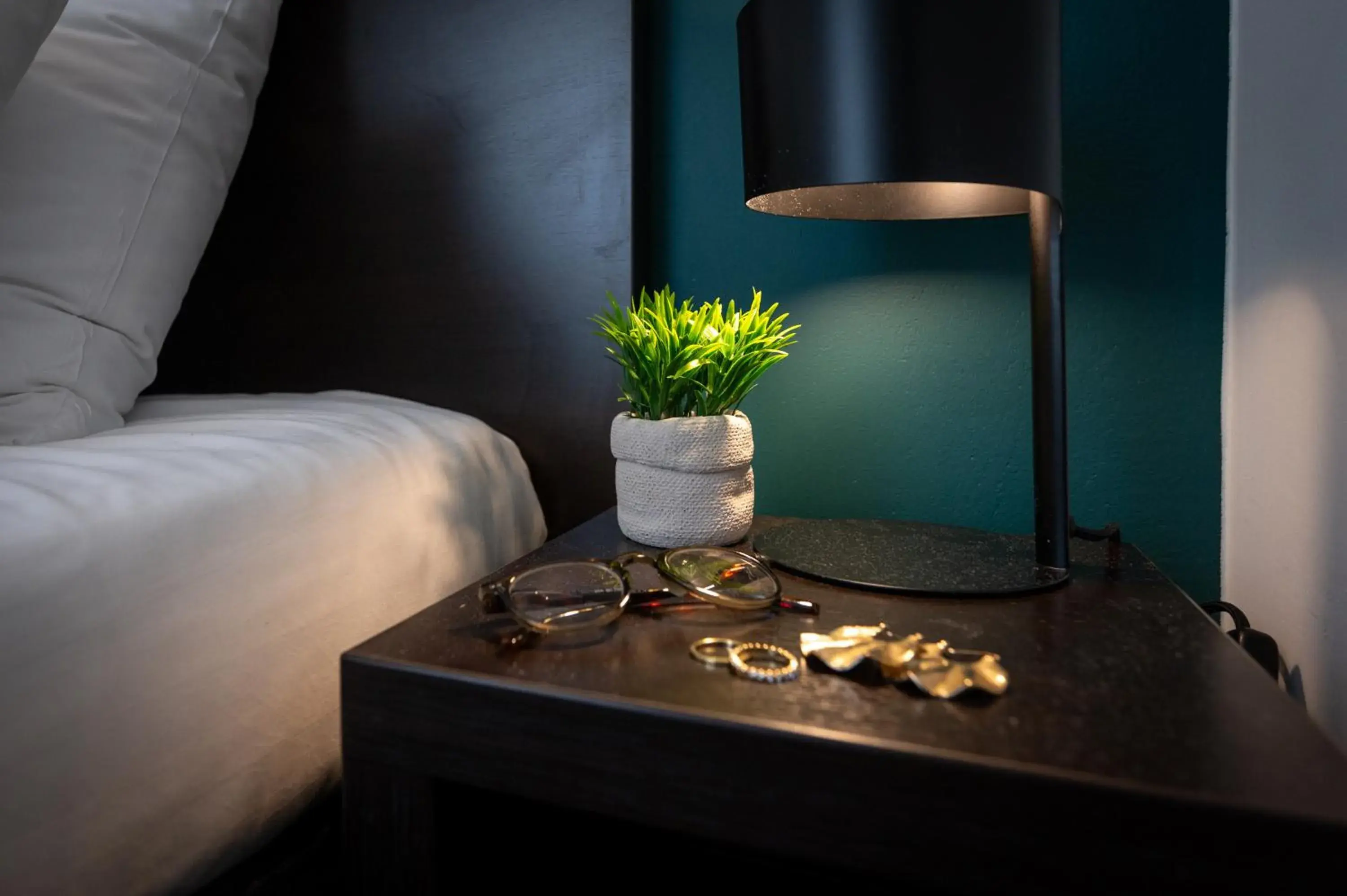 Bed in Nemea Appart Hotel Home Suite Nancy Centre Bed in Nemea Appart Hotel Home Suite Nancy Centre