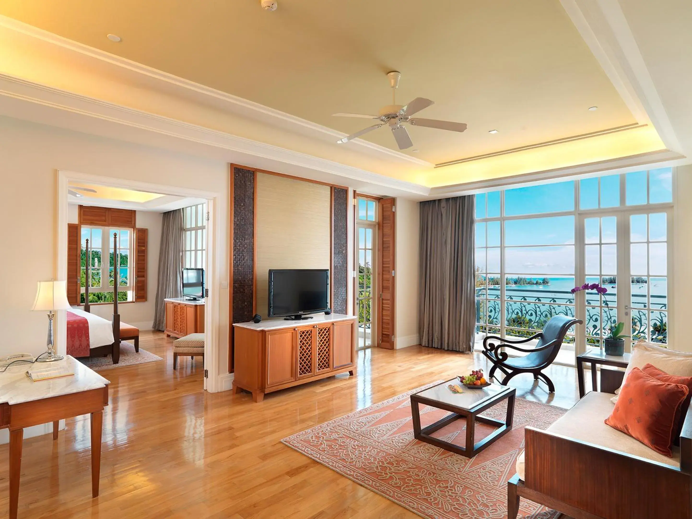 Living room in The Danna Langkawi - A Member of Small Luxury Hotels of the World Living room in The Danna Langkawi - A Member of Small Luxury Hotels of the World