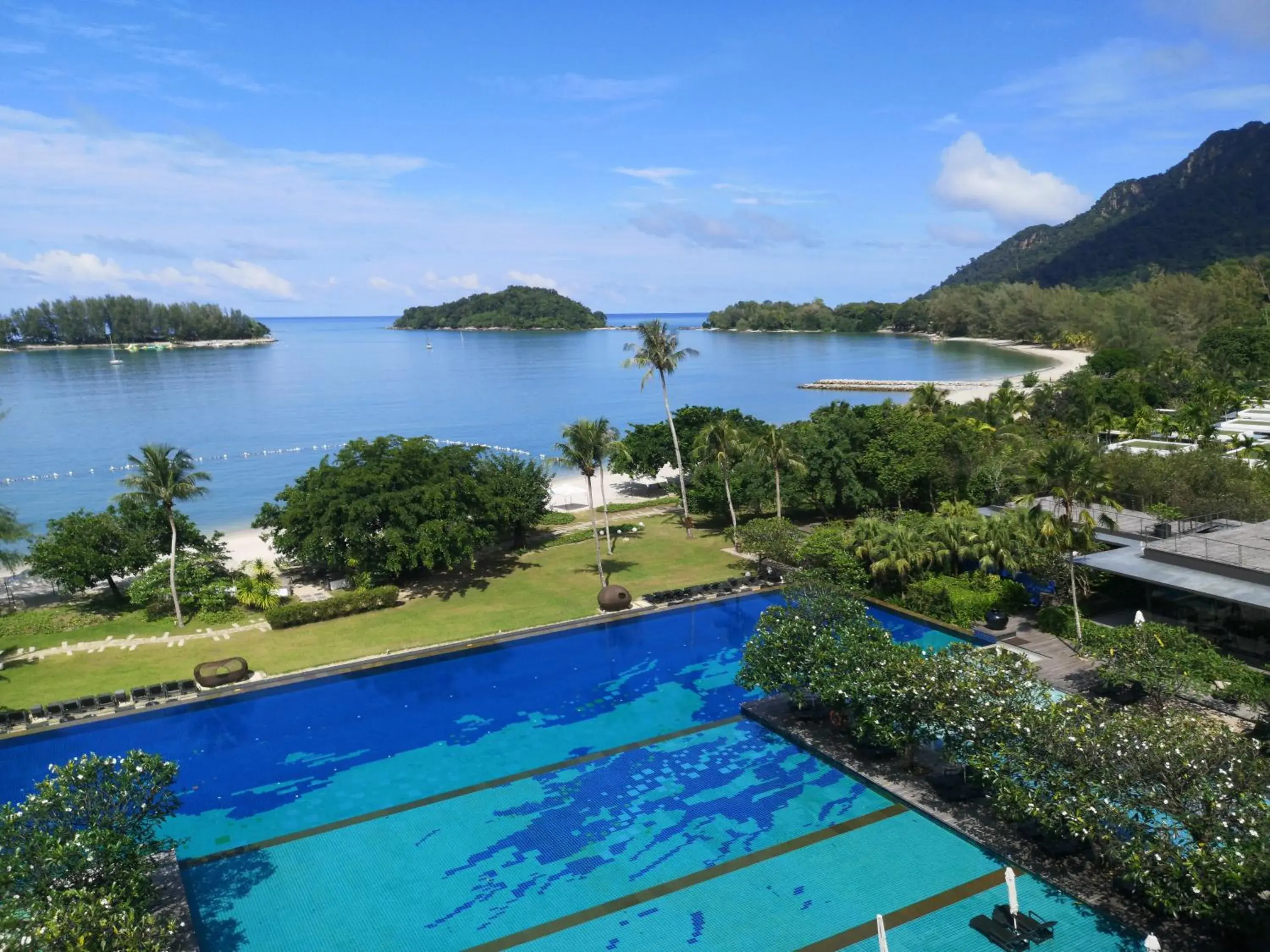 Sea view in The Danna Langkawi - A Member of Small Luxury Hotels of the World Sea view in The Danna Langkawi - A Member of Small Luxury Hotels of the World