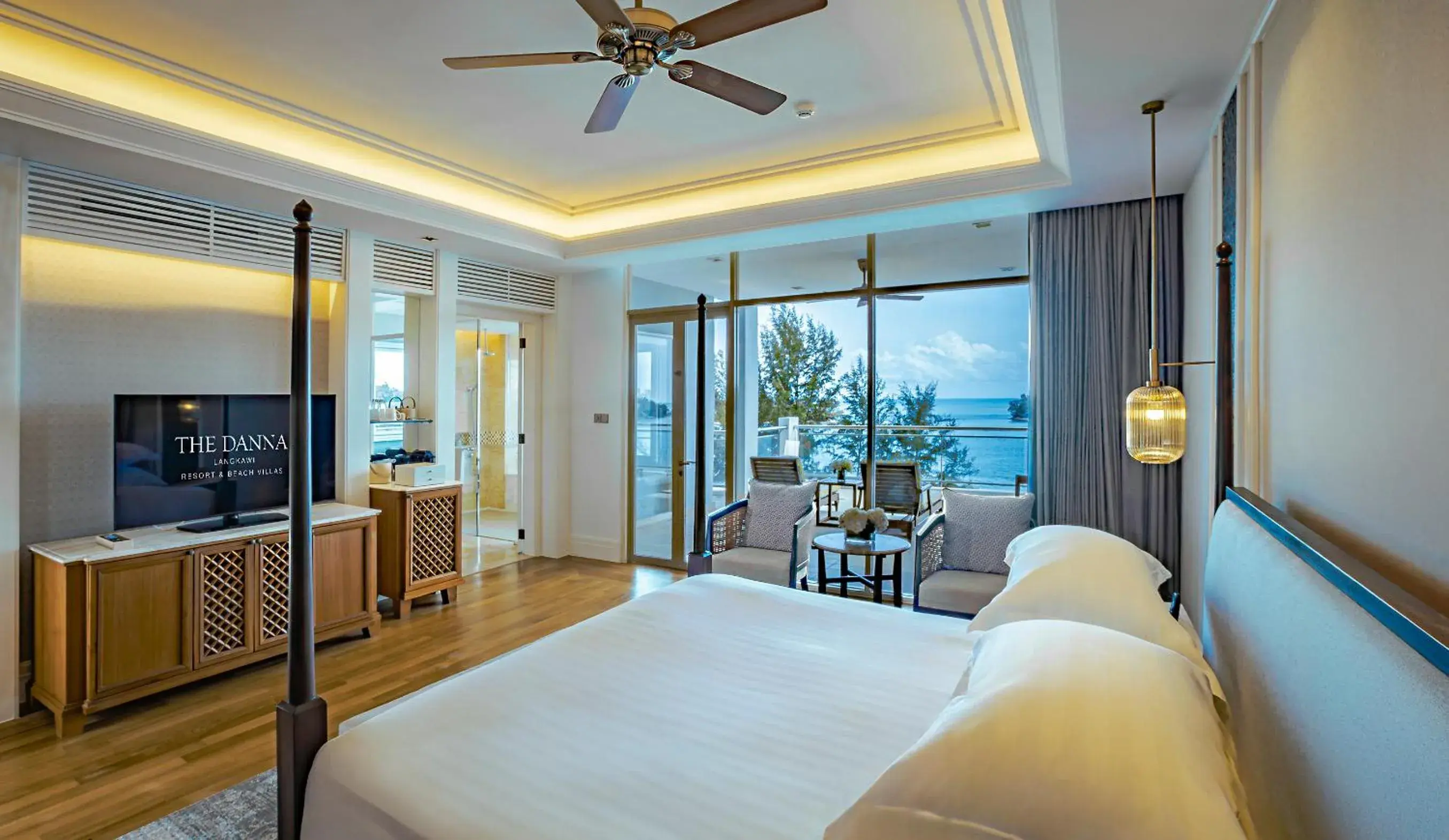 Bed in The Danna Langkawi - A Member of Small Luxury Hotels of the World Bed in The Danna Langkawi - A Member of Small Luxury Hotels of the World