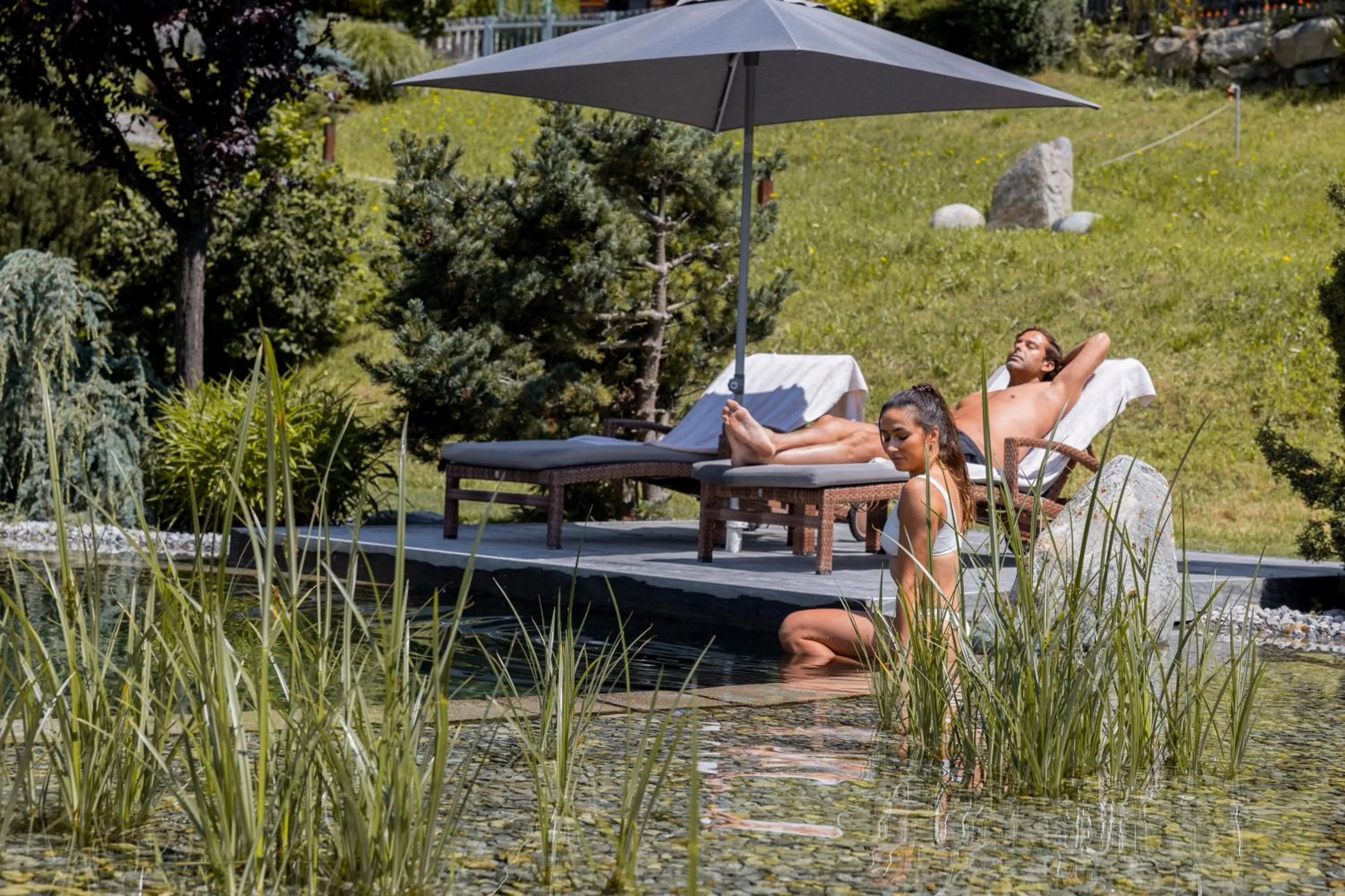 Garden in Hotel Jerzner Hof 4 Sterne Superior