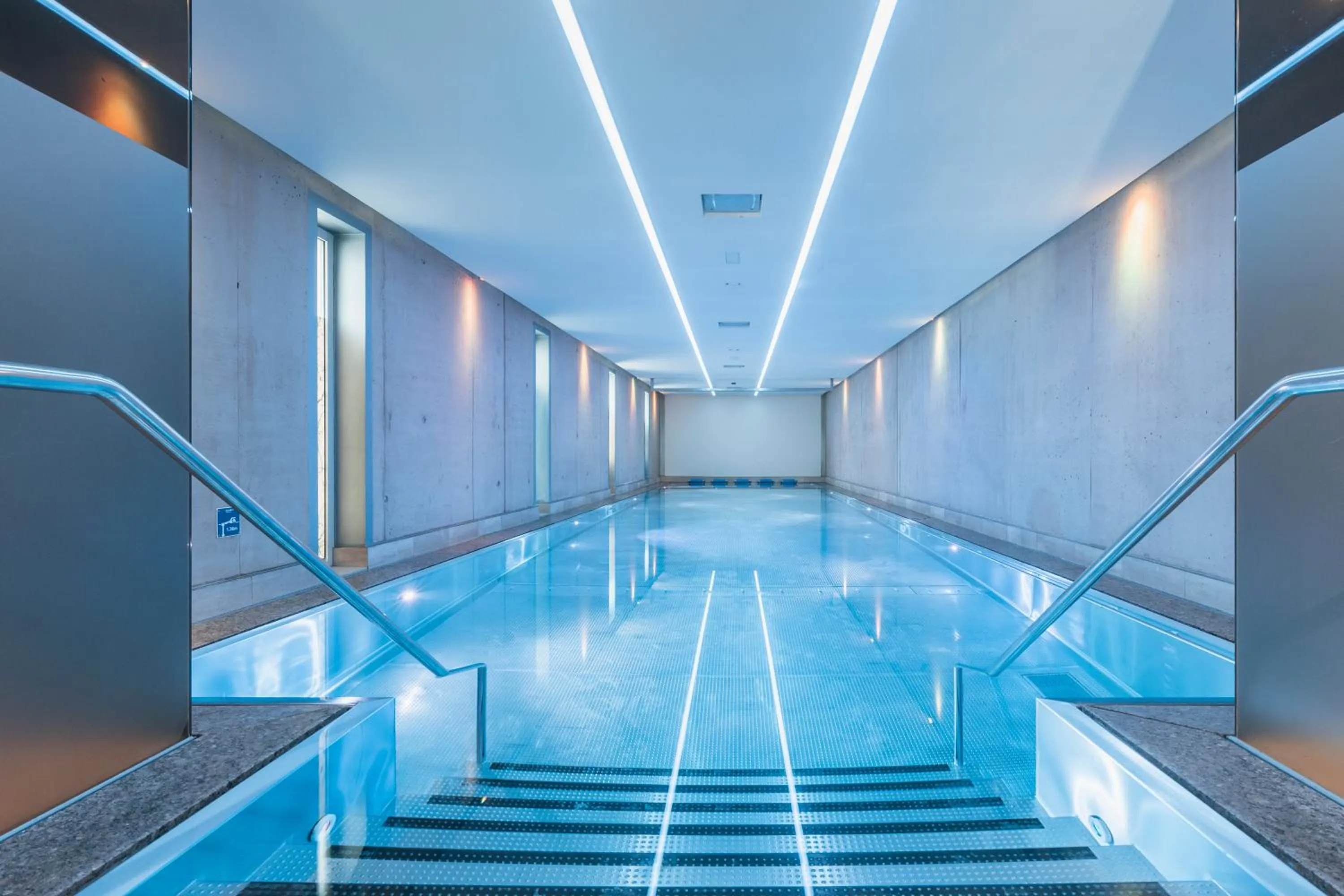 Swimming pool in Hotel Jerzner Hof 4 Sterne Superior