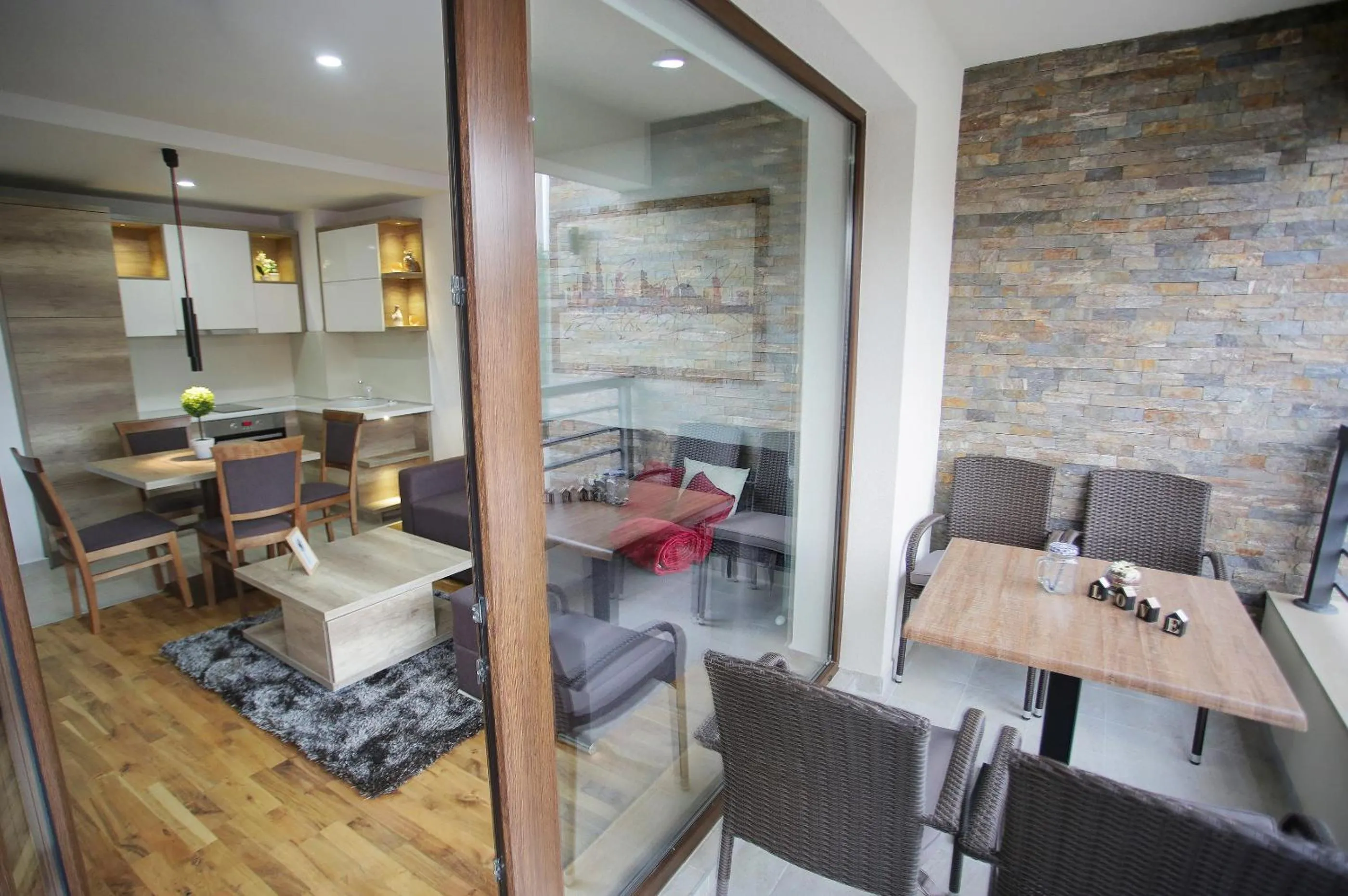 Balcony/Terrace in Vip Casa Club Zlatibor