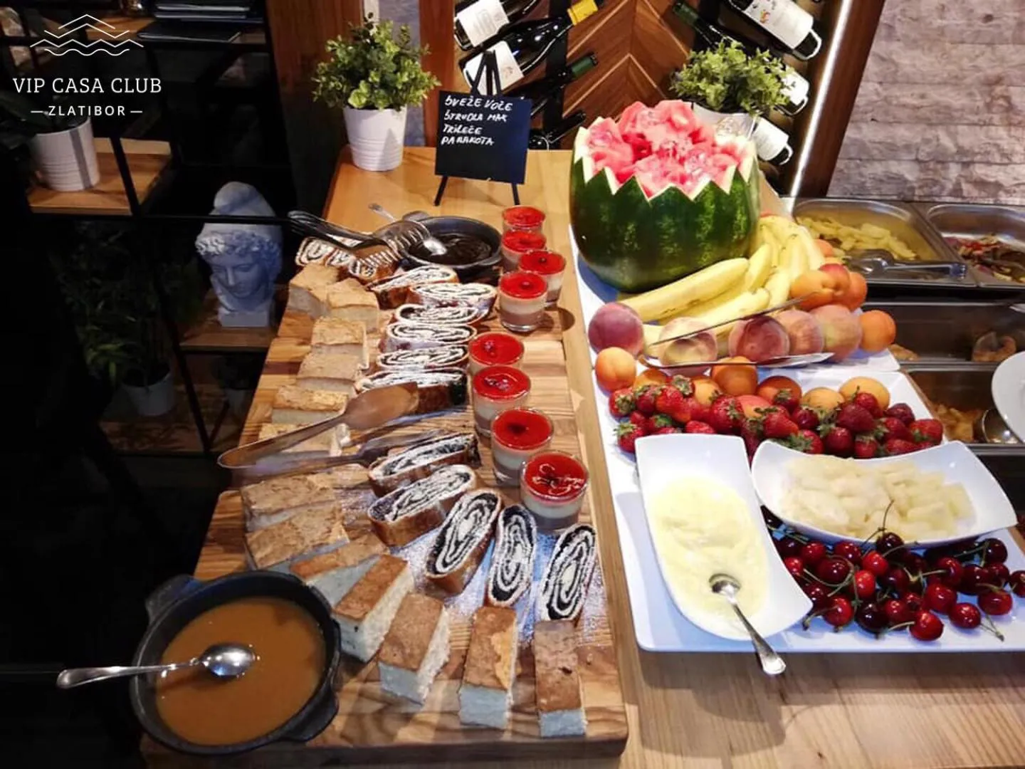 Food in Vip Casa Club Zlatibor