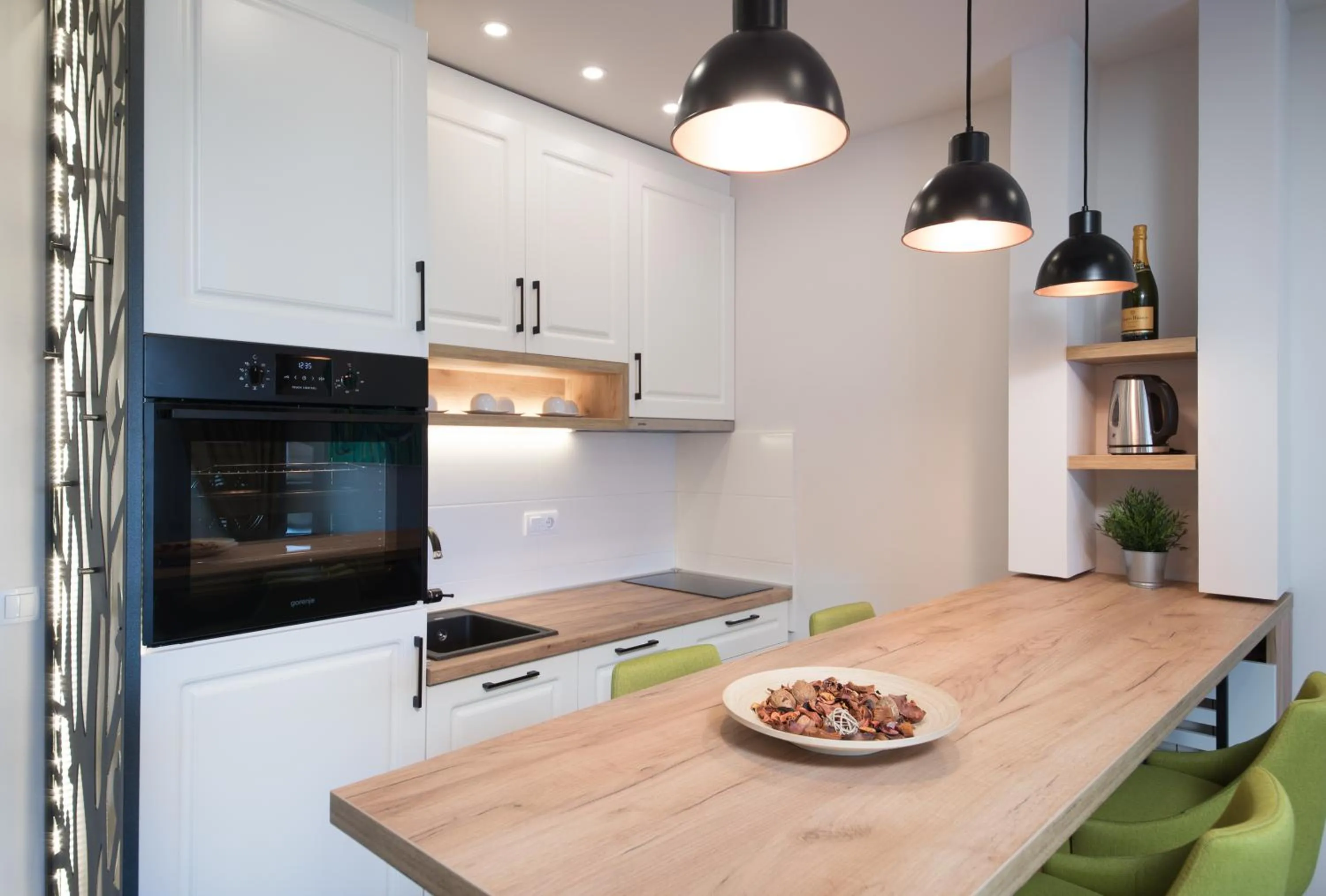 Kitchen or kitchenette in Vip Casa Club Zlatibor