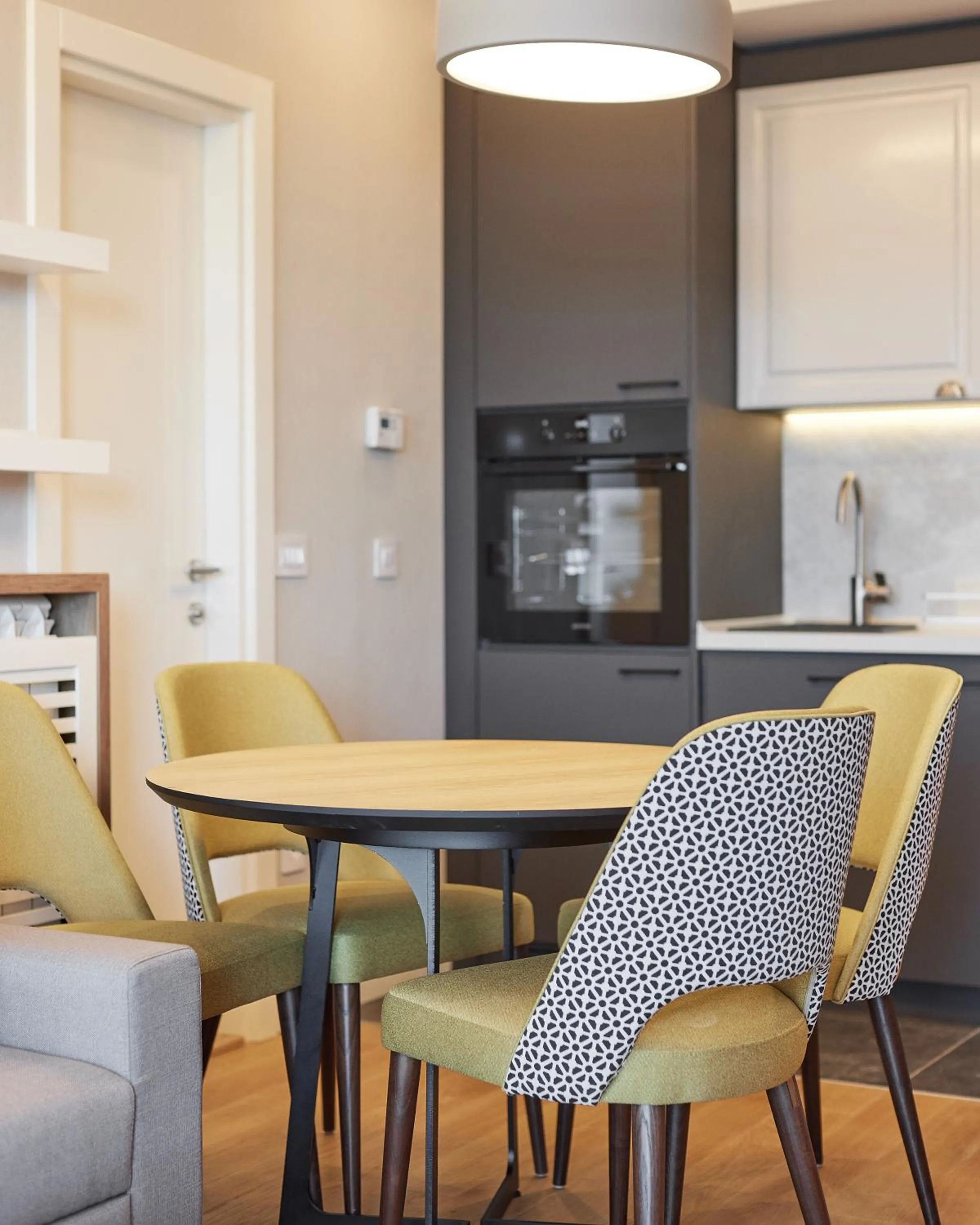 Kitchen or kitchenette in Vip Casa Club Zlatibor
