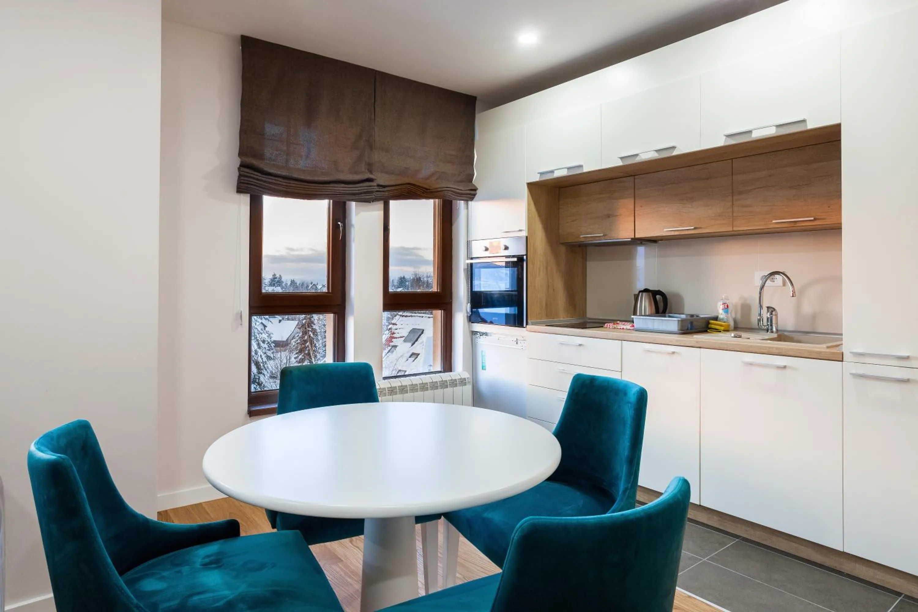 Kitchen or kitchenette in Vip Casa Club Zlatibor