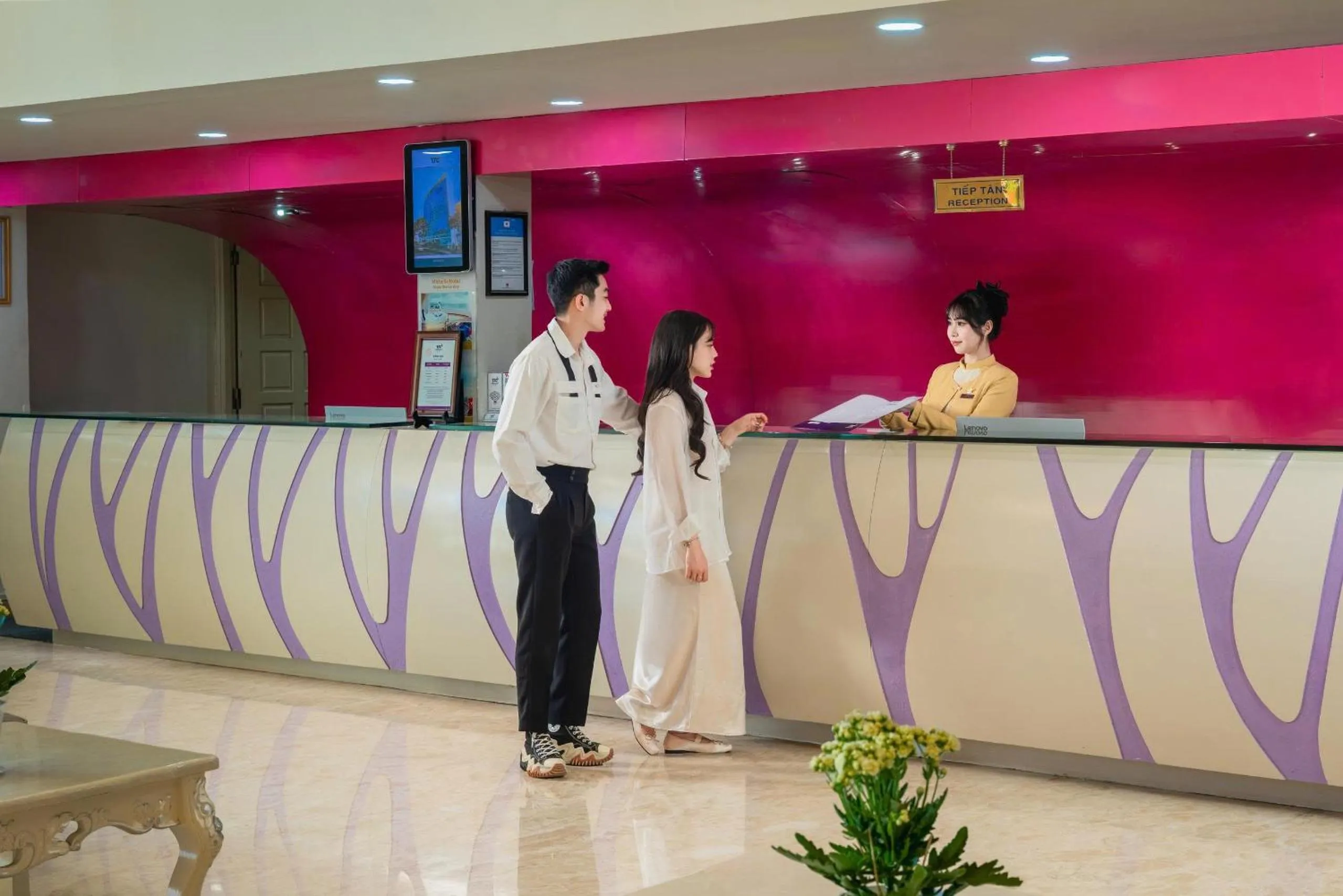 Lobby or reception in TTC Hotel - Ngoc Lan