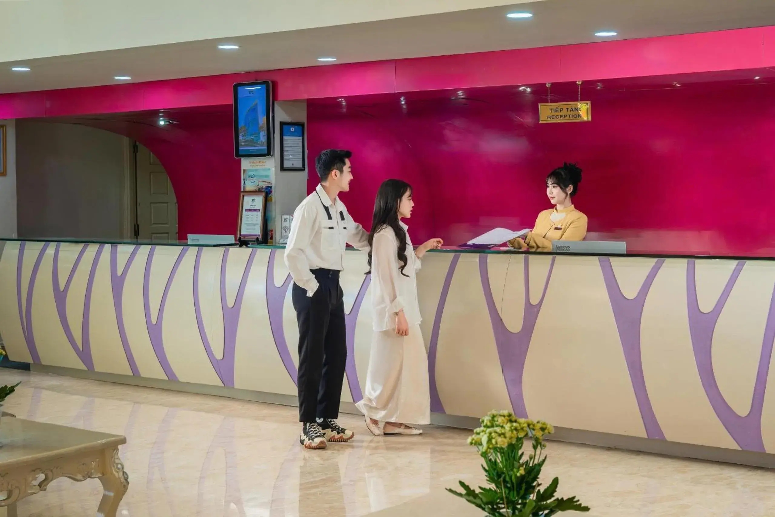 Lobby or reception in TTC Hotel - Ngoc Lan Lobby or reception in TTC Hotel - Ngoc Lan