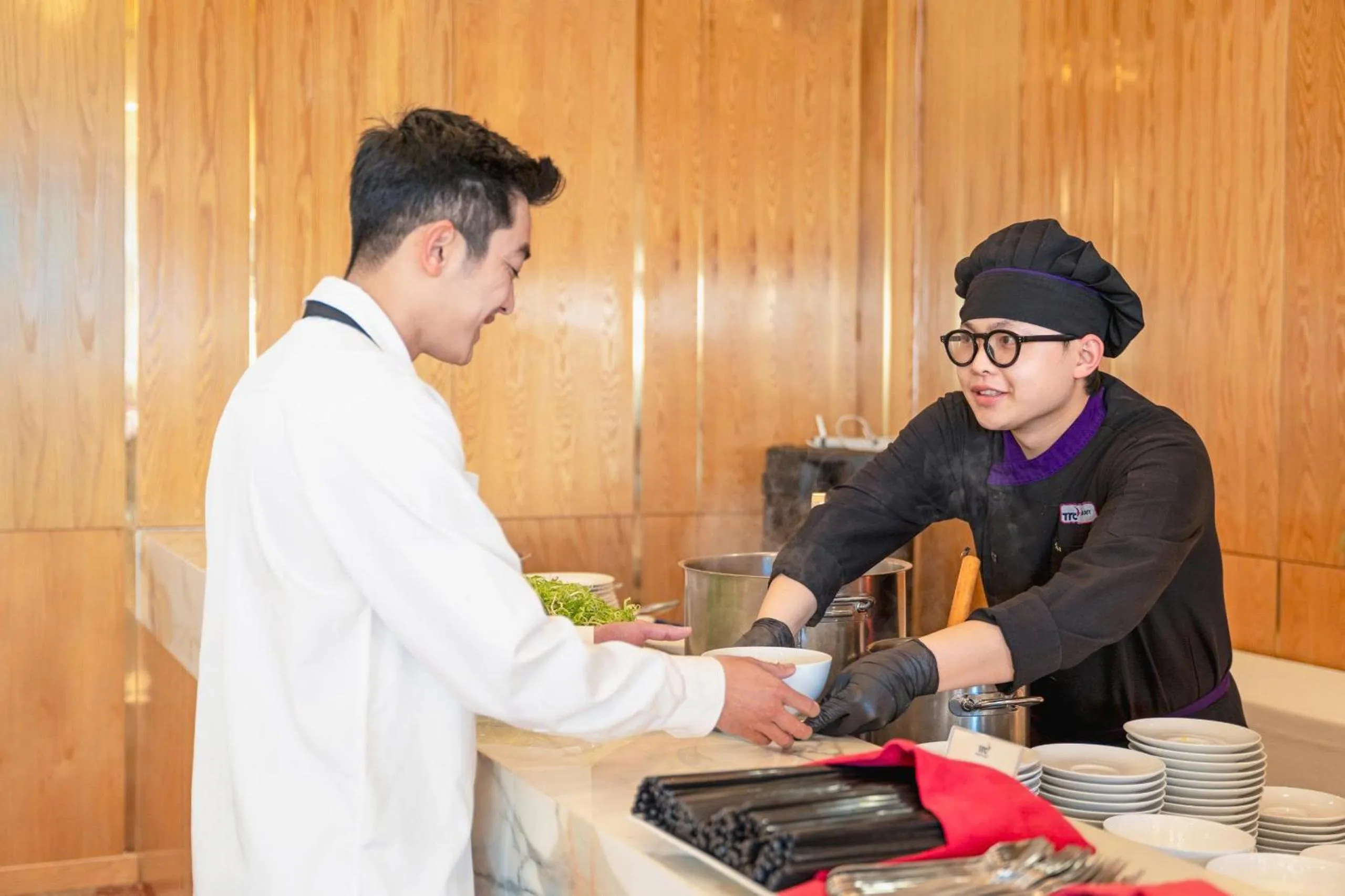 Food and drinks in TTC Hotel - Ngoc Lan