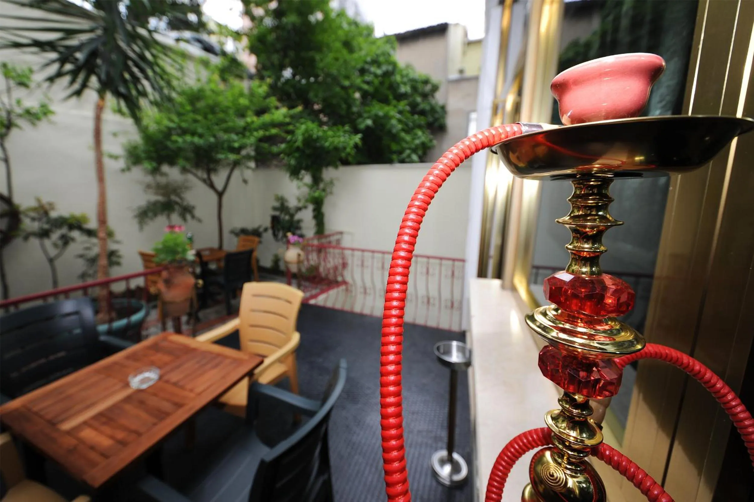 Decorative detail in Hotel Grand Umit