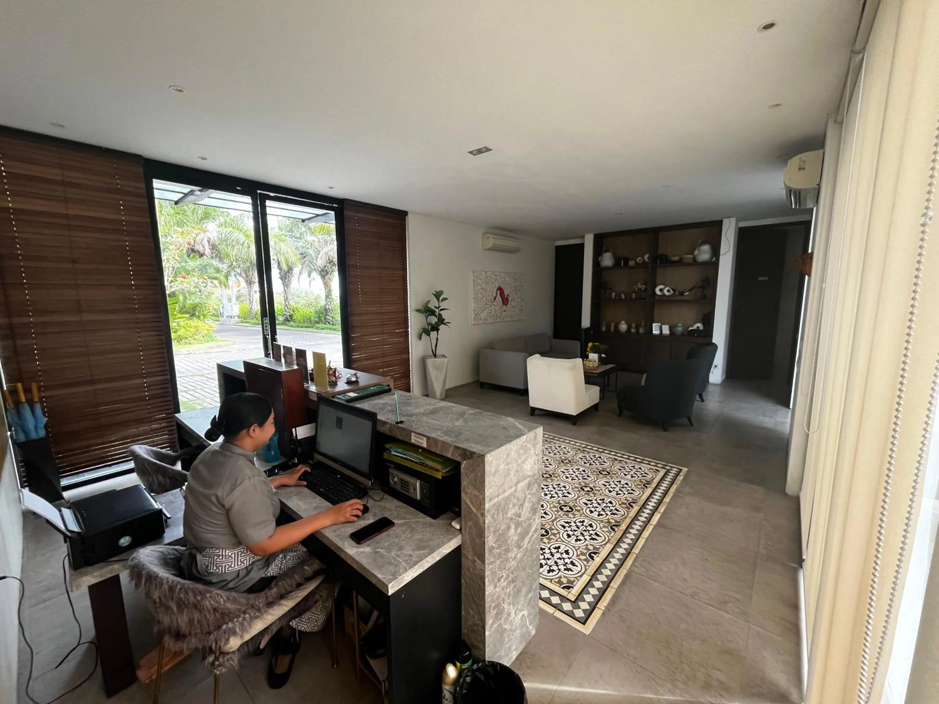 Lobby or reception in Nusa Dua Bayview Villas