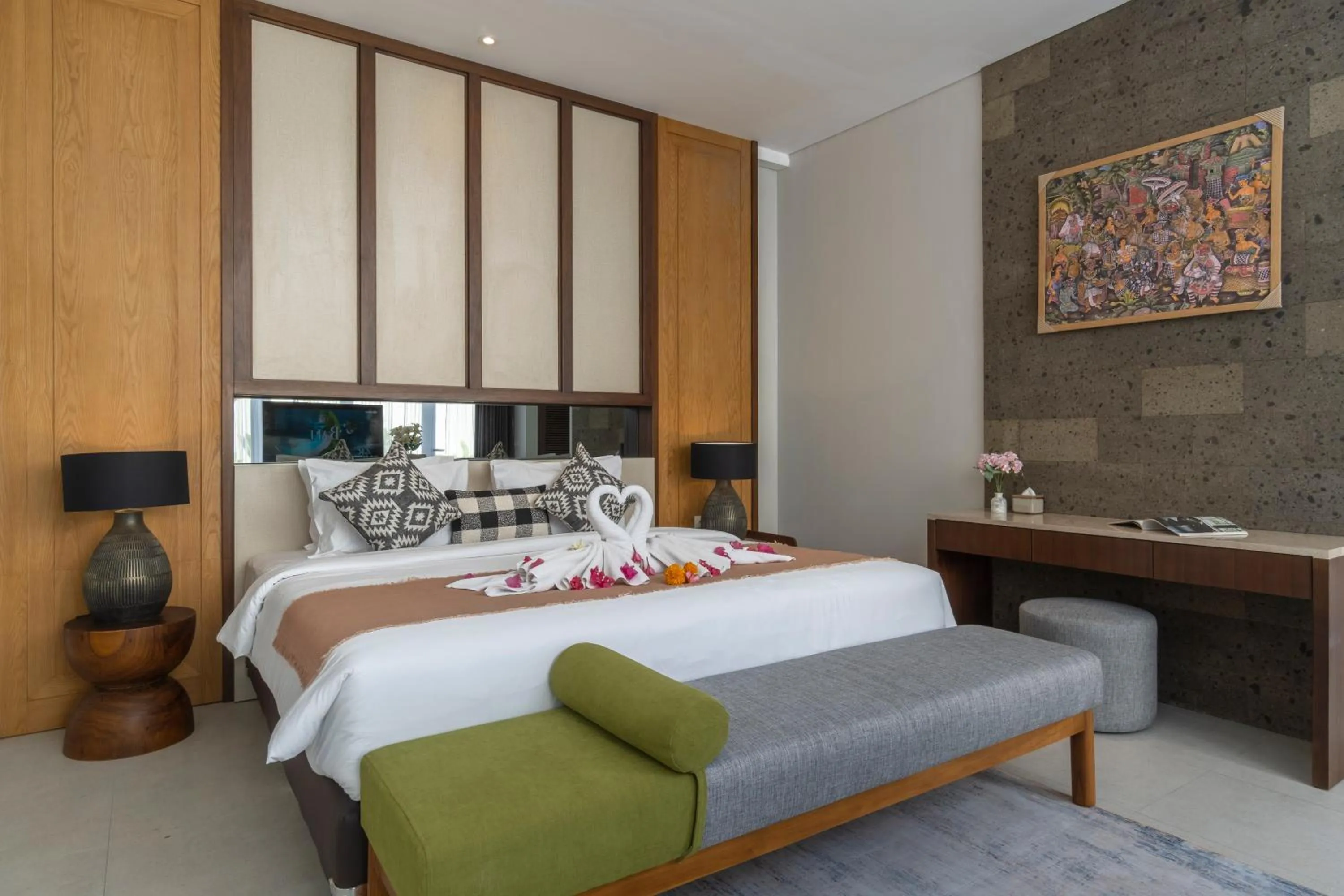 Bedroom, Bed in Nusa Dua Bayview Villas