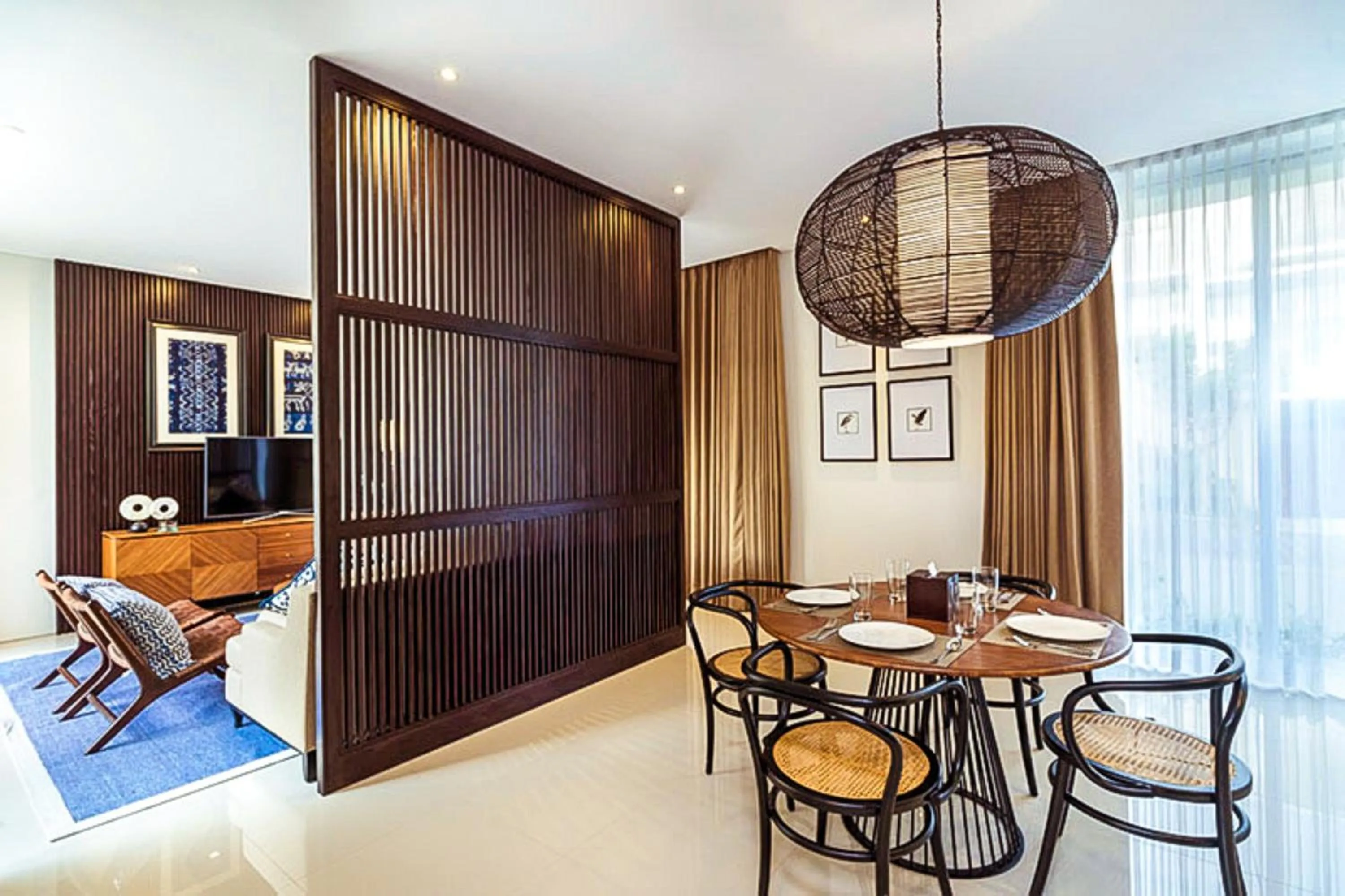 Seating area in Nusa Dua Bayview Villas