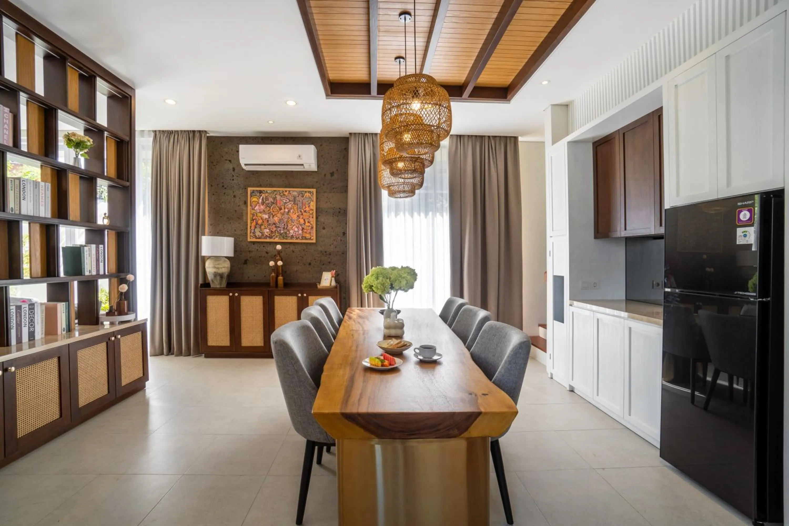 Dining area in Nusa Dua Bayview Villas