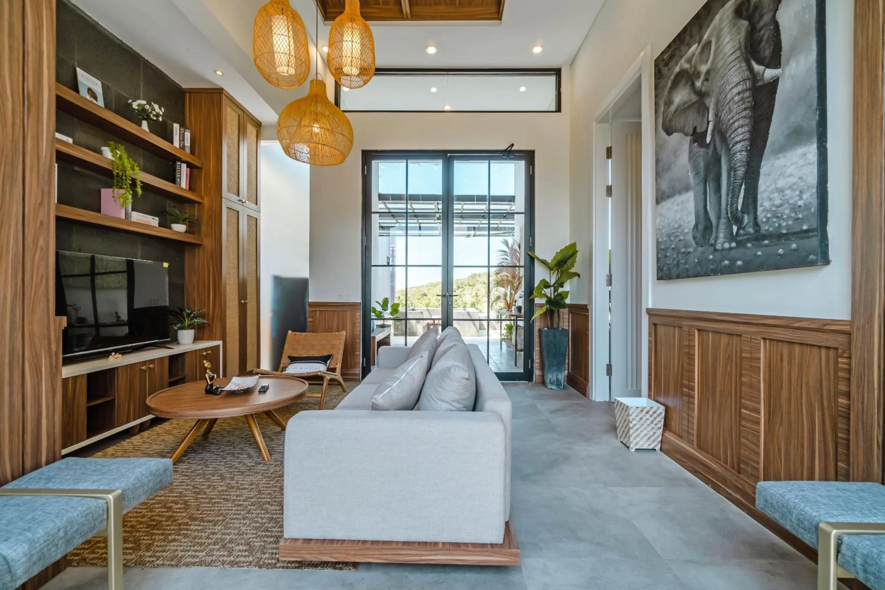 Living room in Nusa Dua Bayview Villas