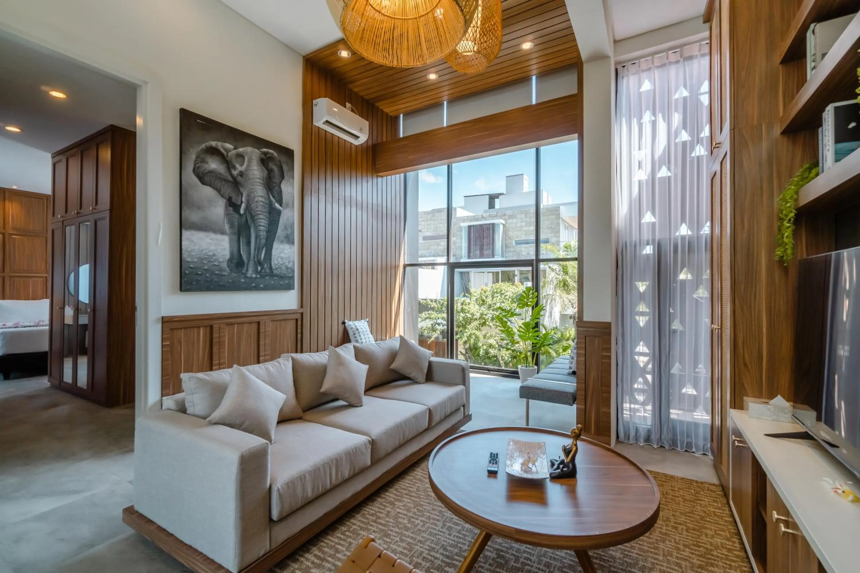 Living room in Nusa Dua Bayview Villas