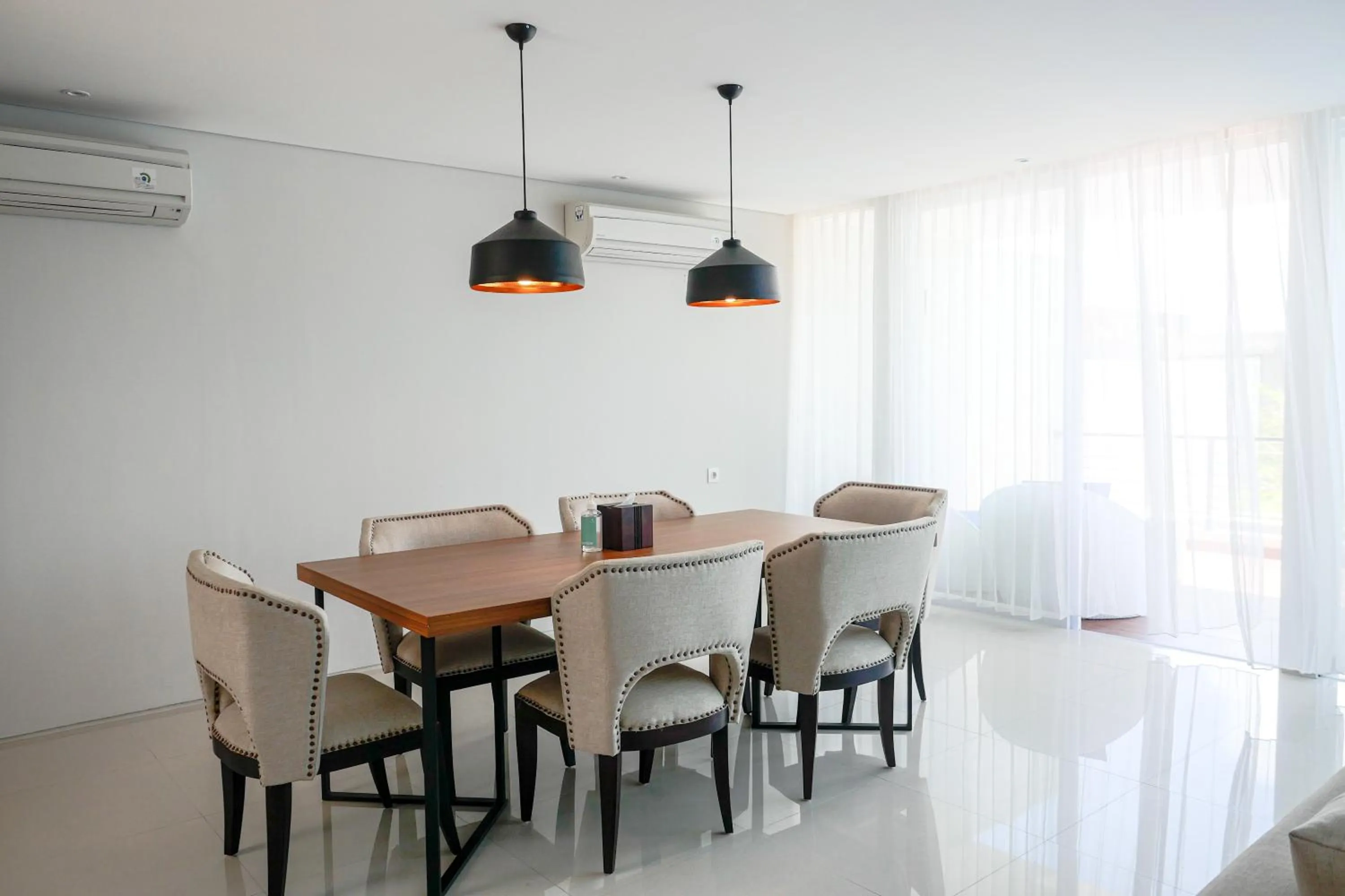 Dining area in Nusa Dua Bayview Villas