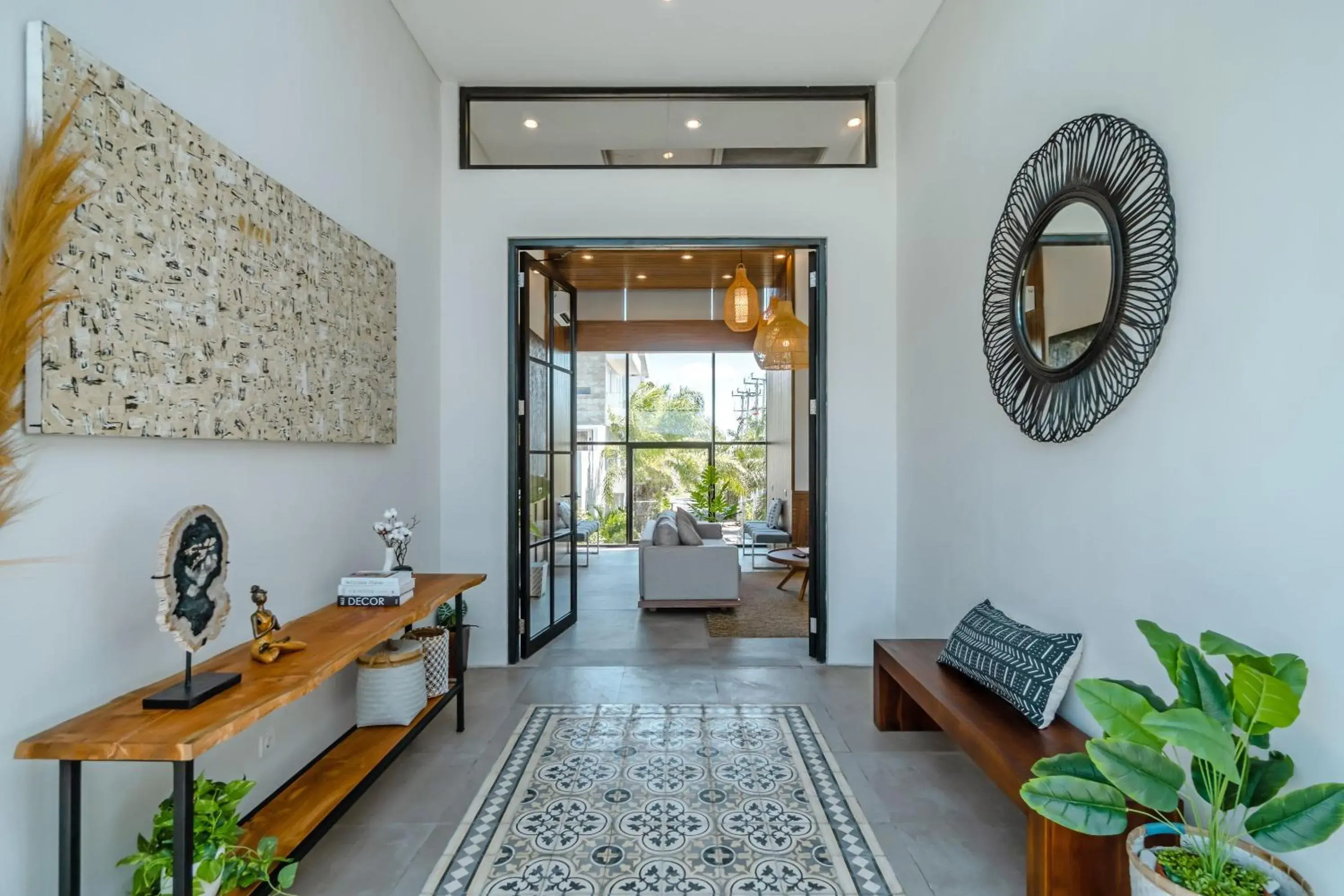 Seating area in Nusa Dua Bayview Villas Seating area in Nusa Dua Bayview Villas