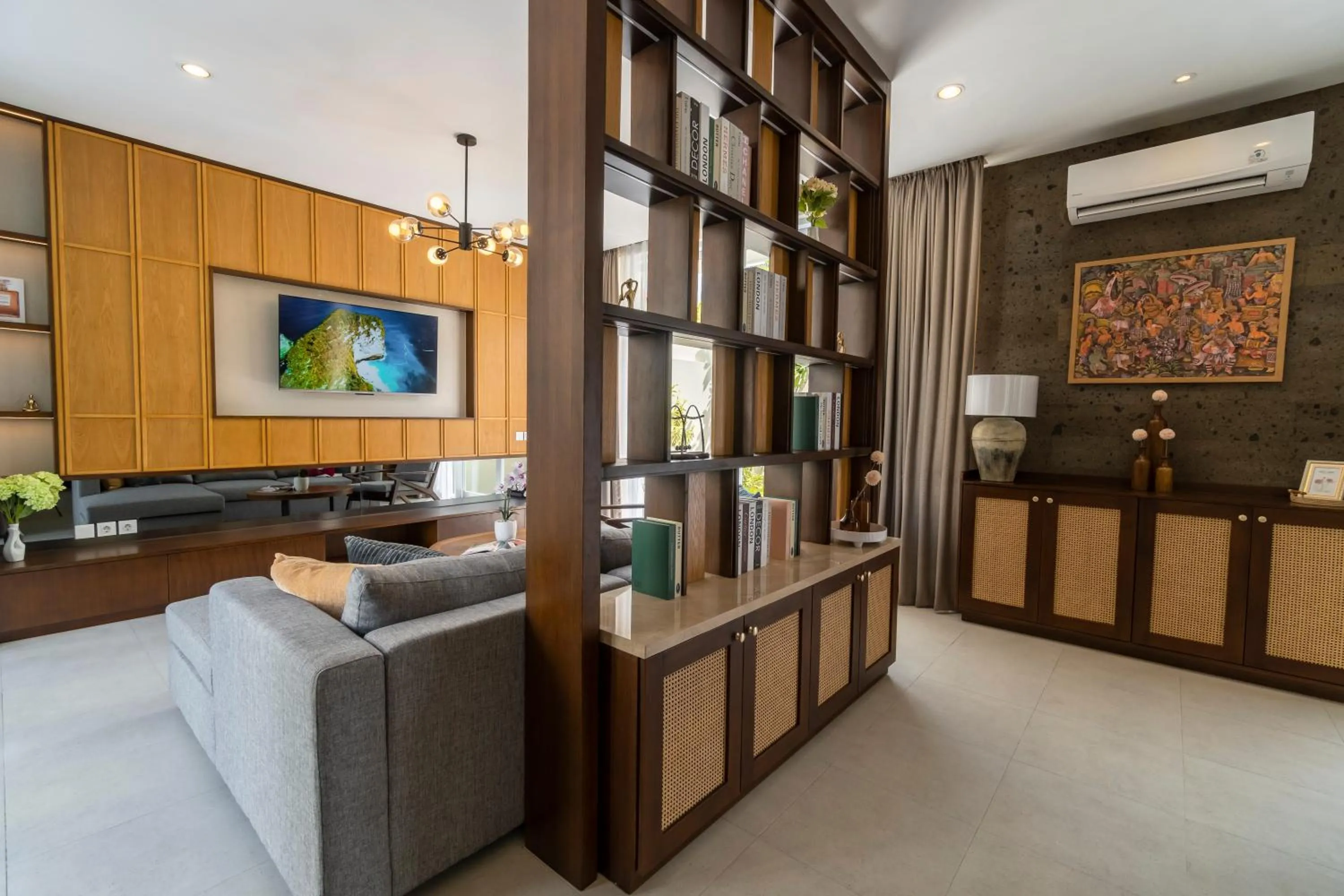 Living room in Nusa Dua Bayview Villas