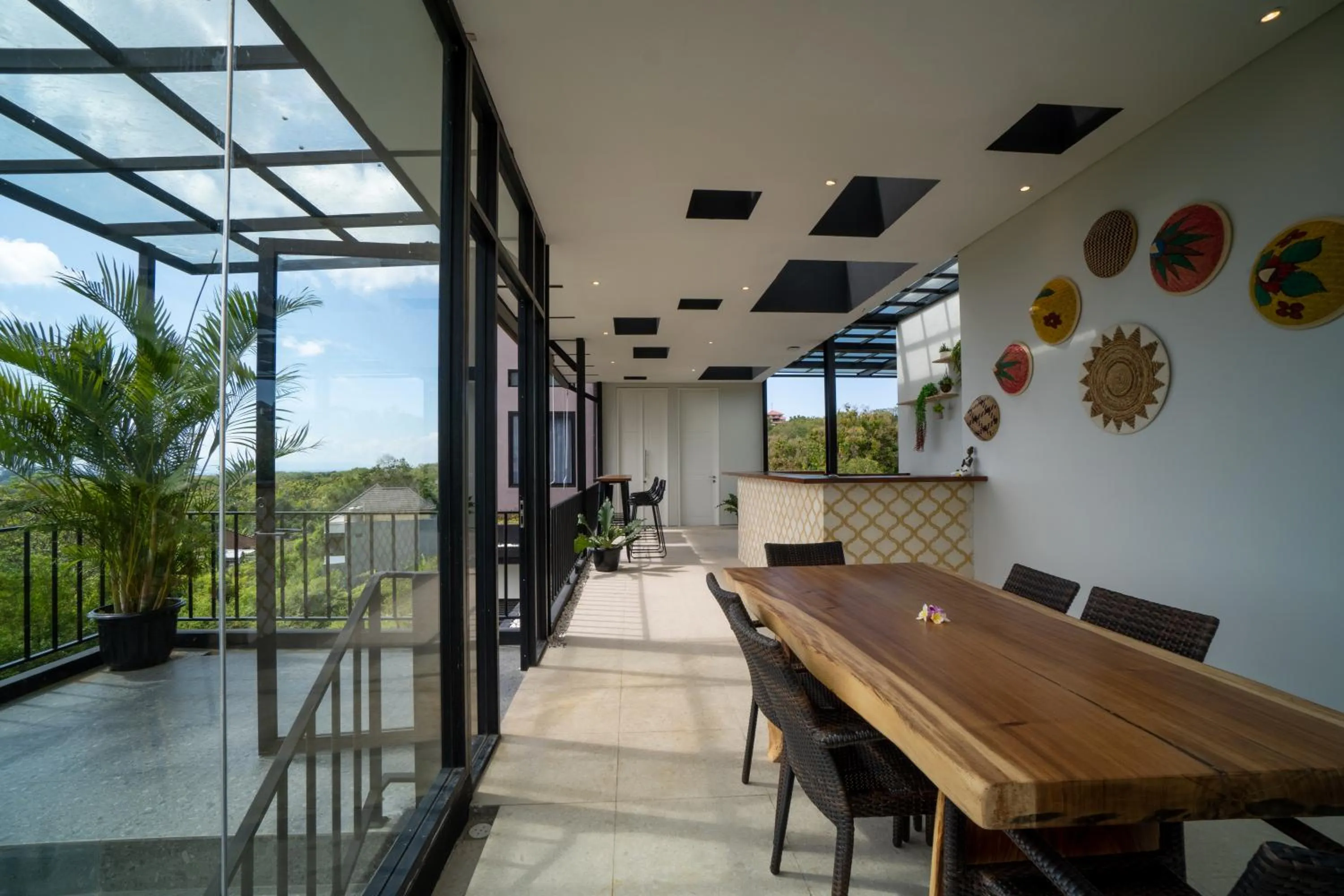 Dining area in Nusa Dua Bayview Villas