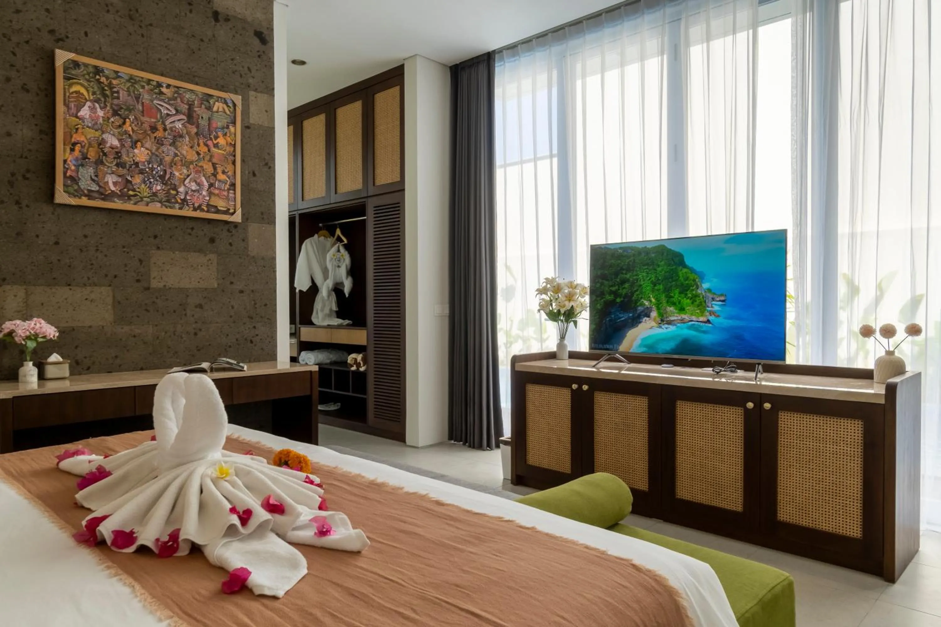 Bedroom, Bed in Nusa Dua Bayview Villas