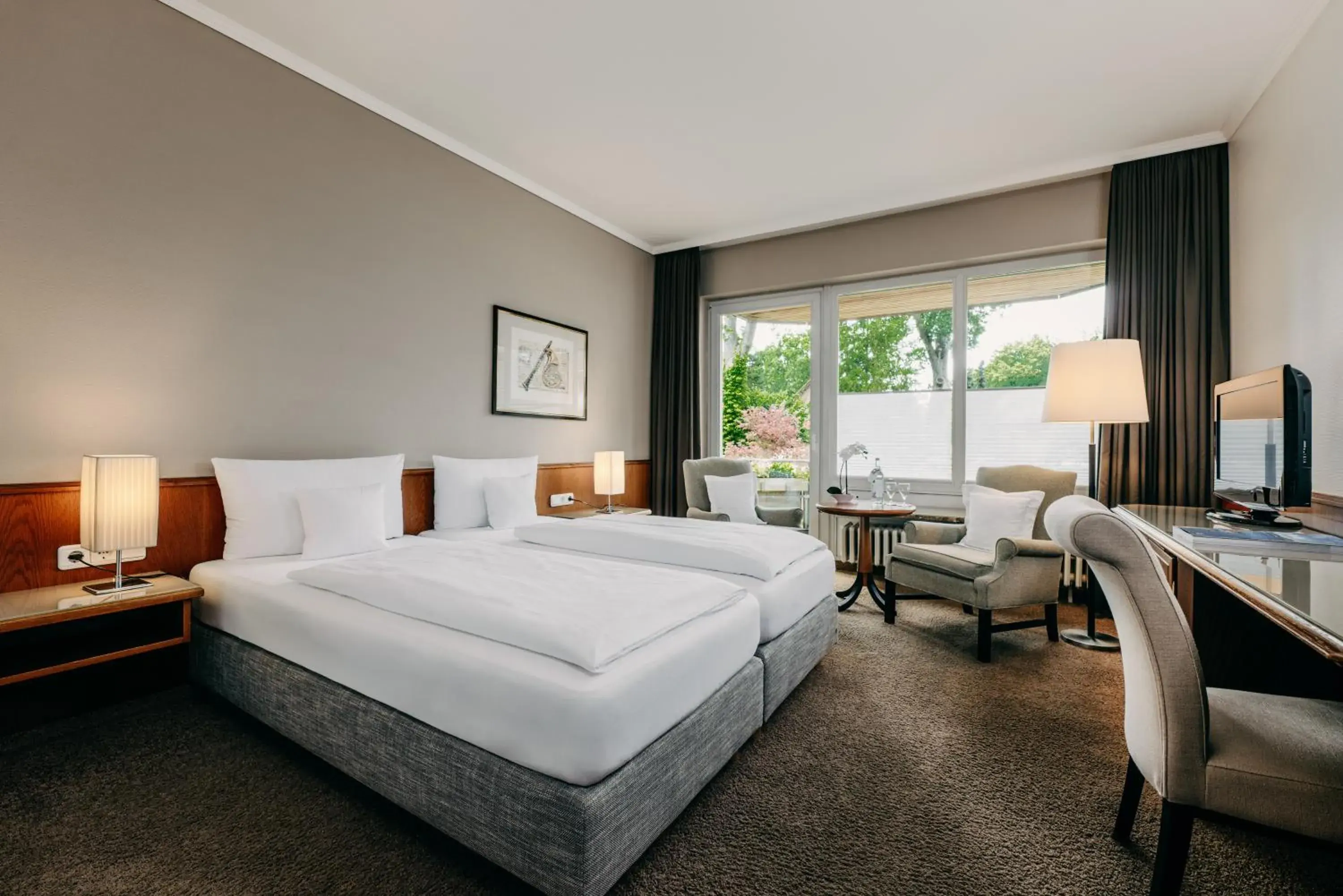 Double Room with Balcony in Niemeyers Romantik Posthotel Double Room with Balcony in Niemeyers Romantik Posthotel