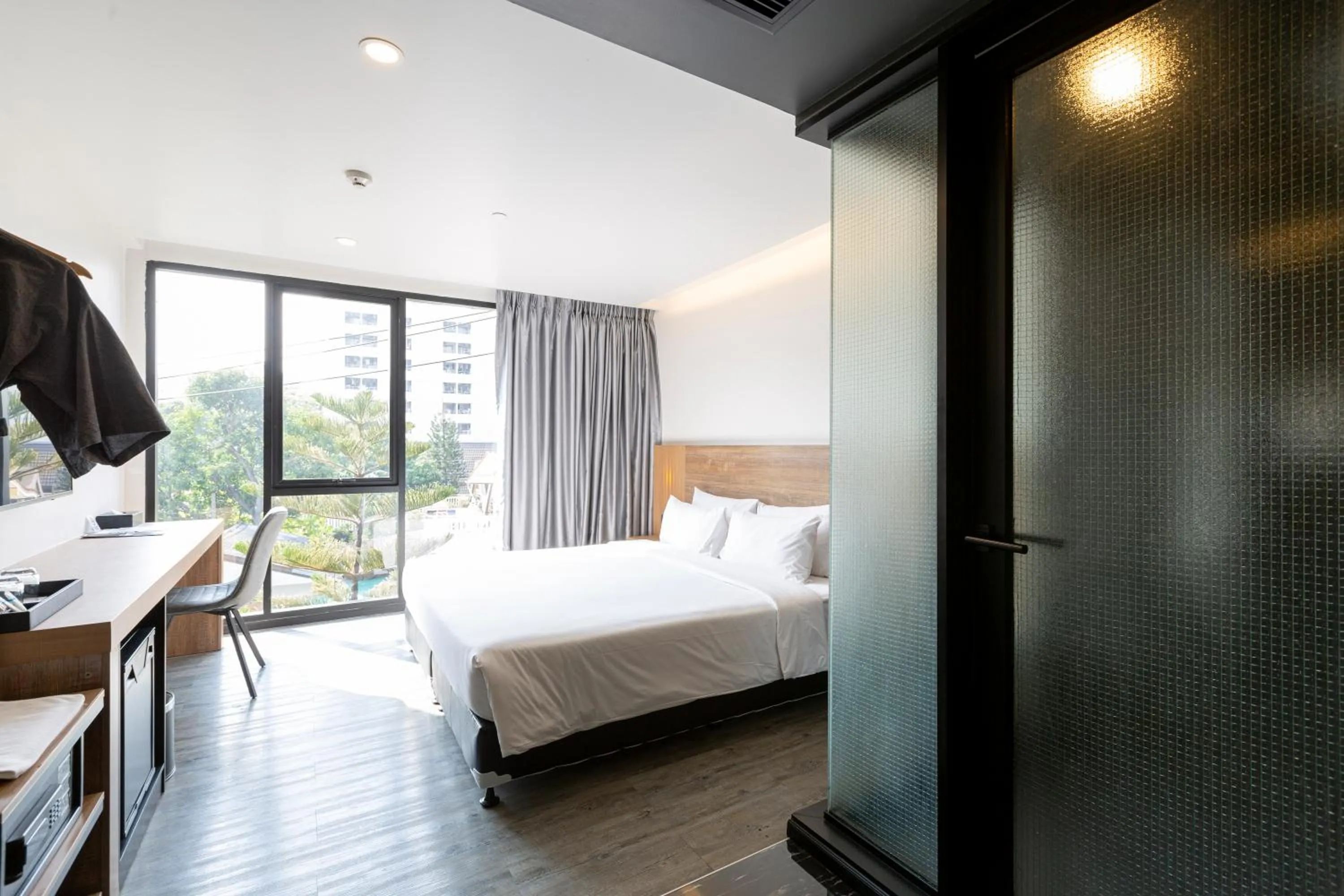 Bathroom, Bed in STAY Hotel BKK