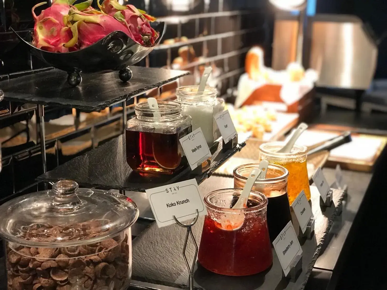 Food close-up in STAY Hotel BKK Food close-up in STAY Hotel BKK