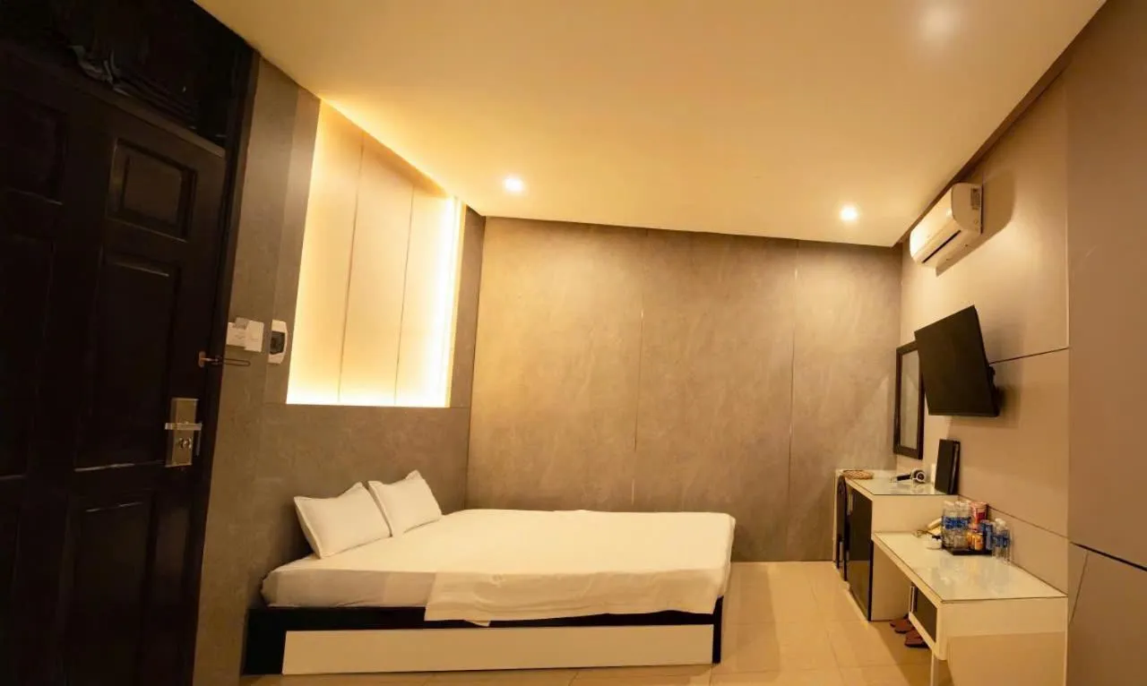 Bed in Ngoc Se Hotel