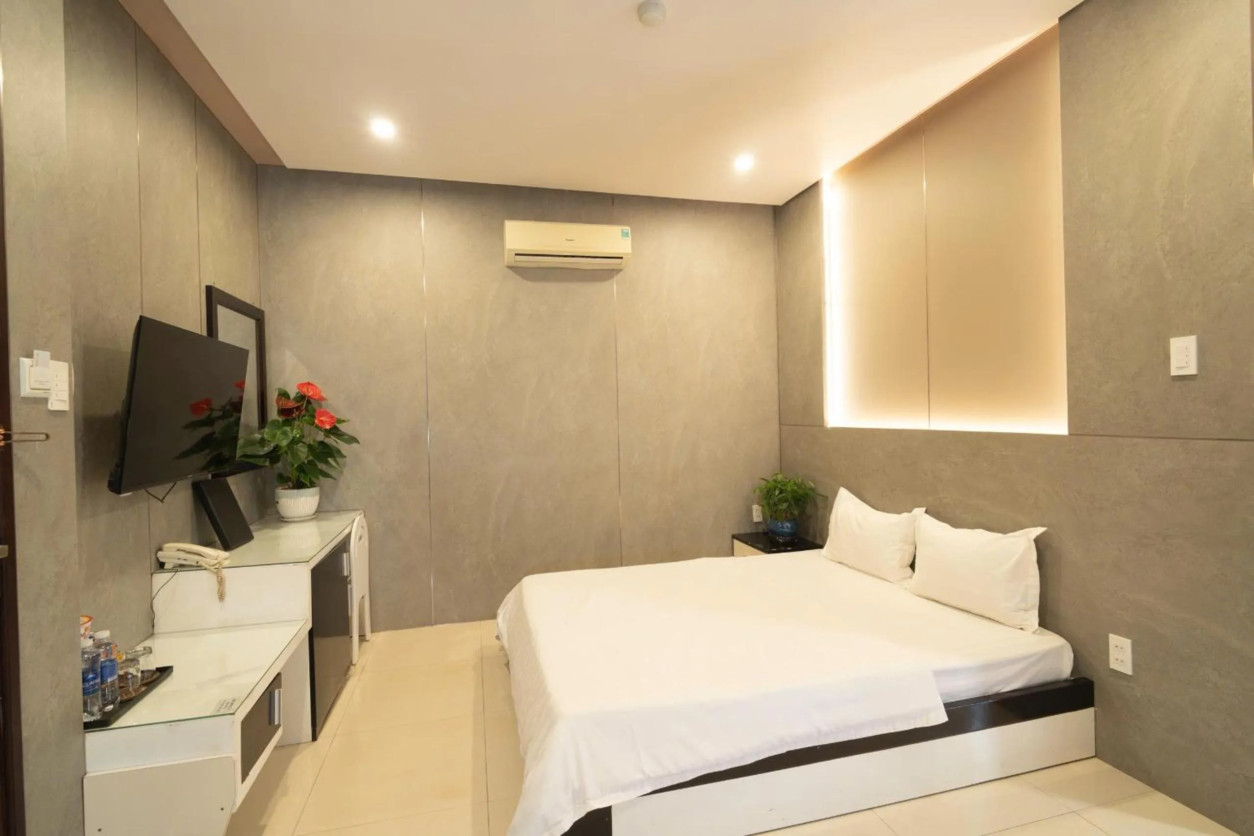Bed in Ngoc Se Hotel
