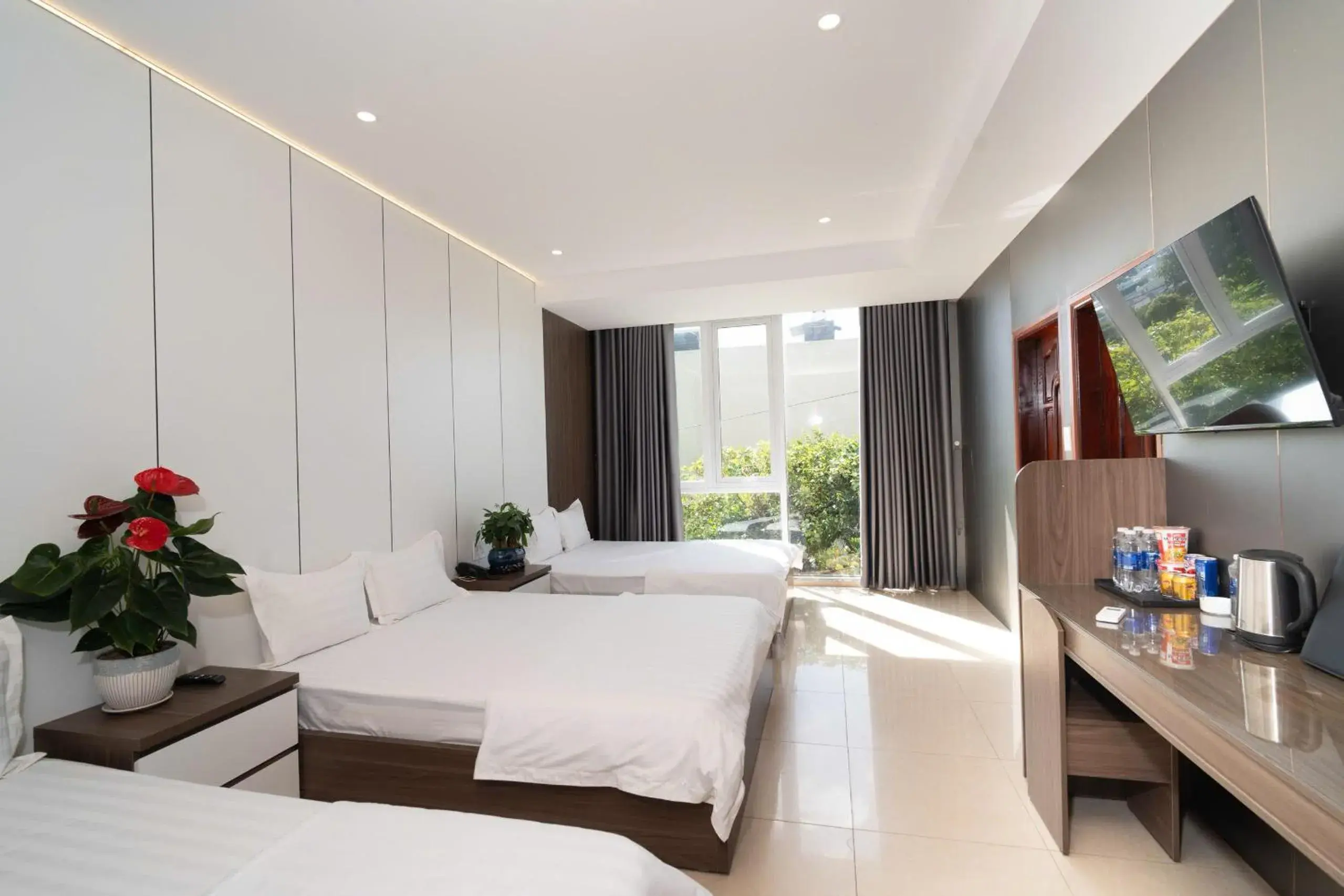 Bed in Ngoc Se Hotel Bed in Ngoc Se Hotel