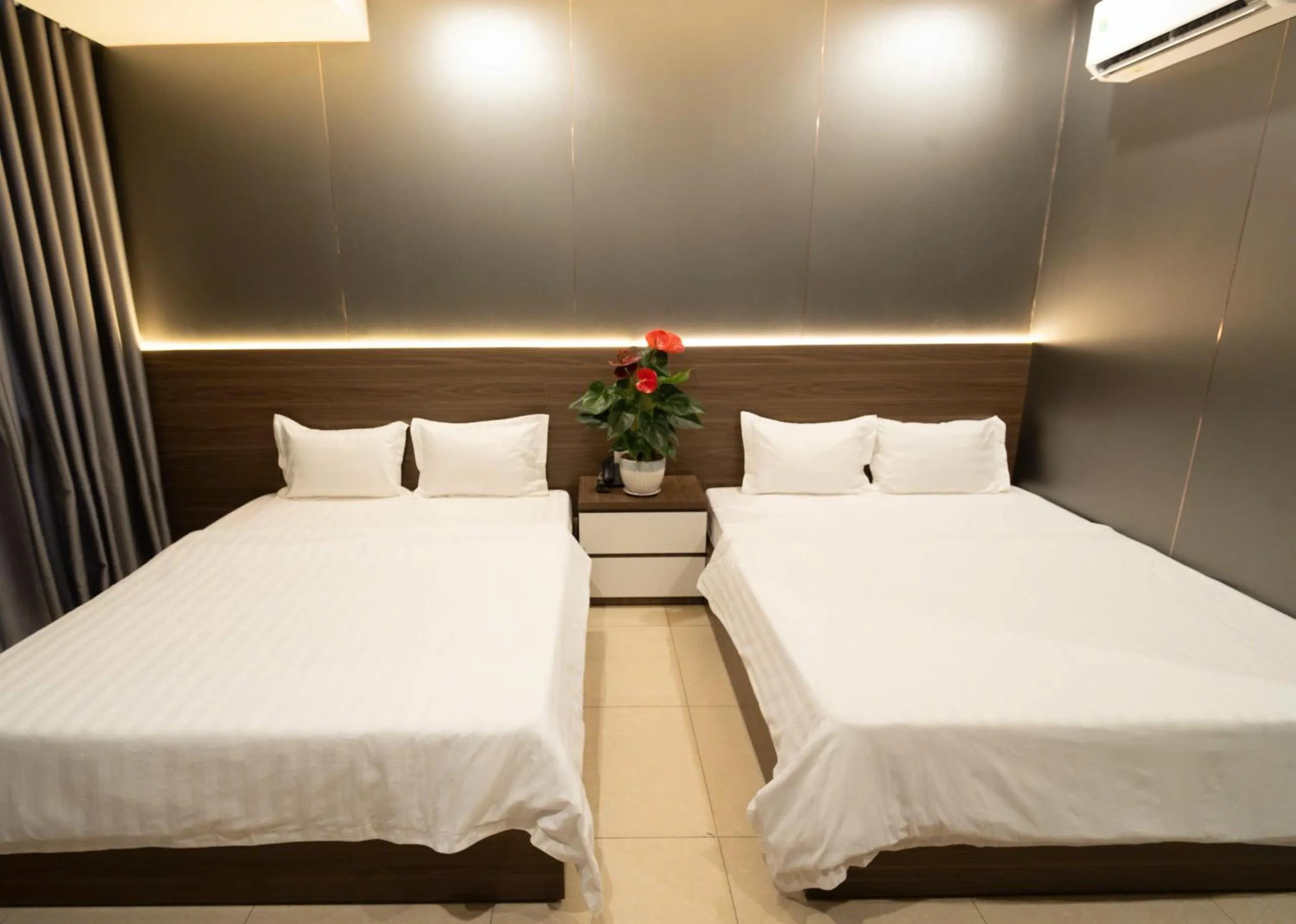 Bed in Ngoc Se Hotel