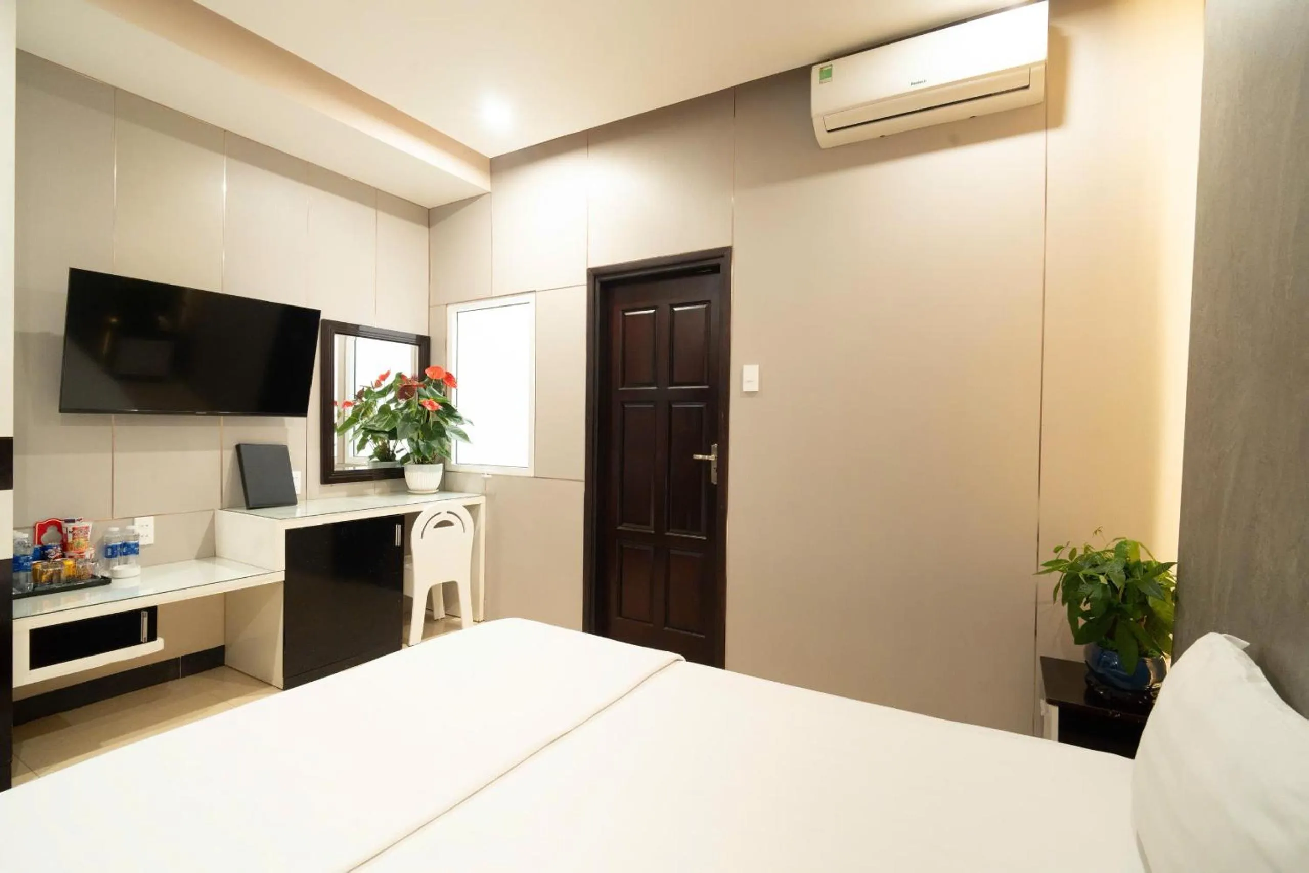 Bed in Ngoc Se Hotel