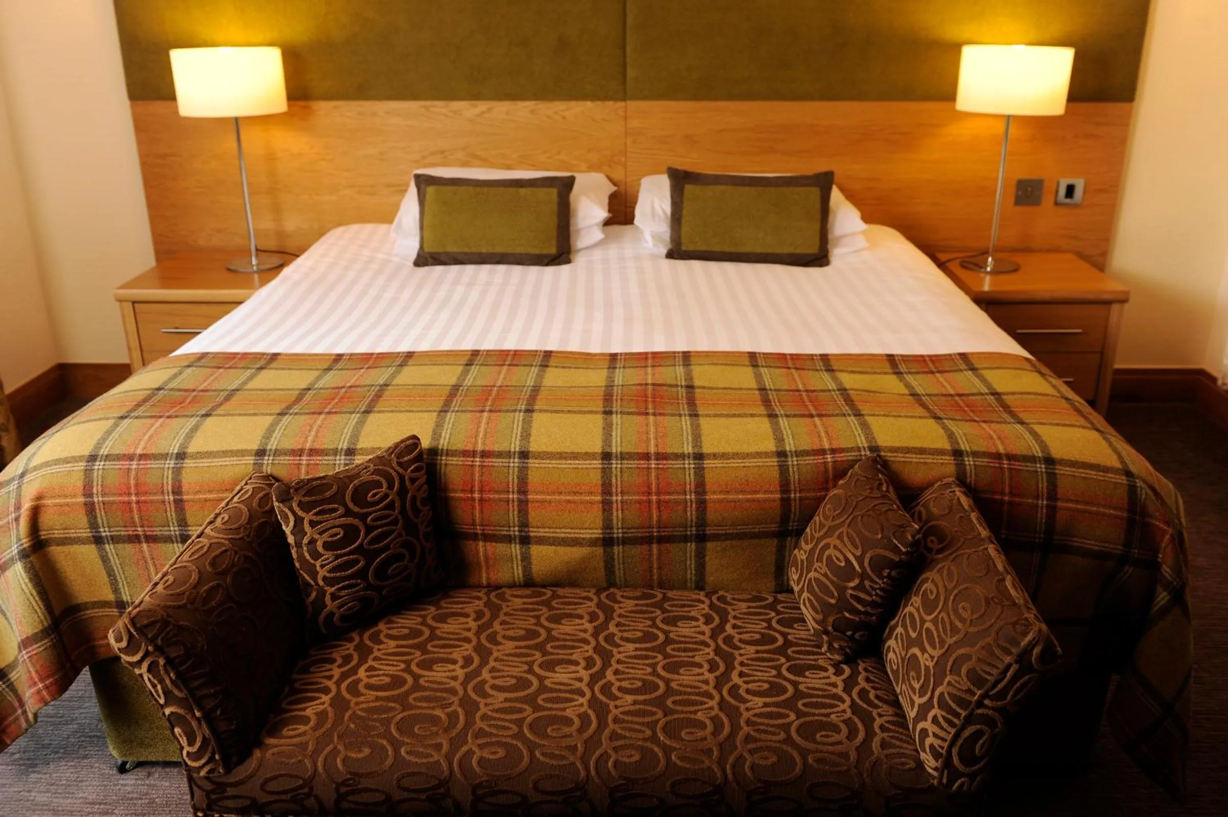 Bed in Craigmhor Lodge & Courtyard