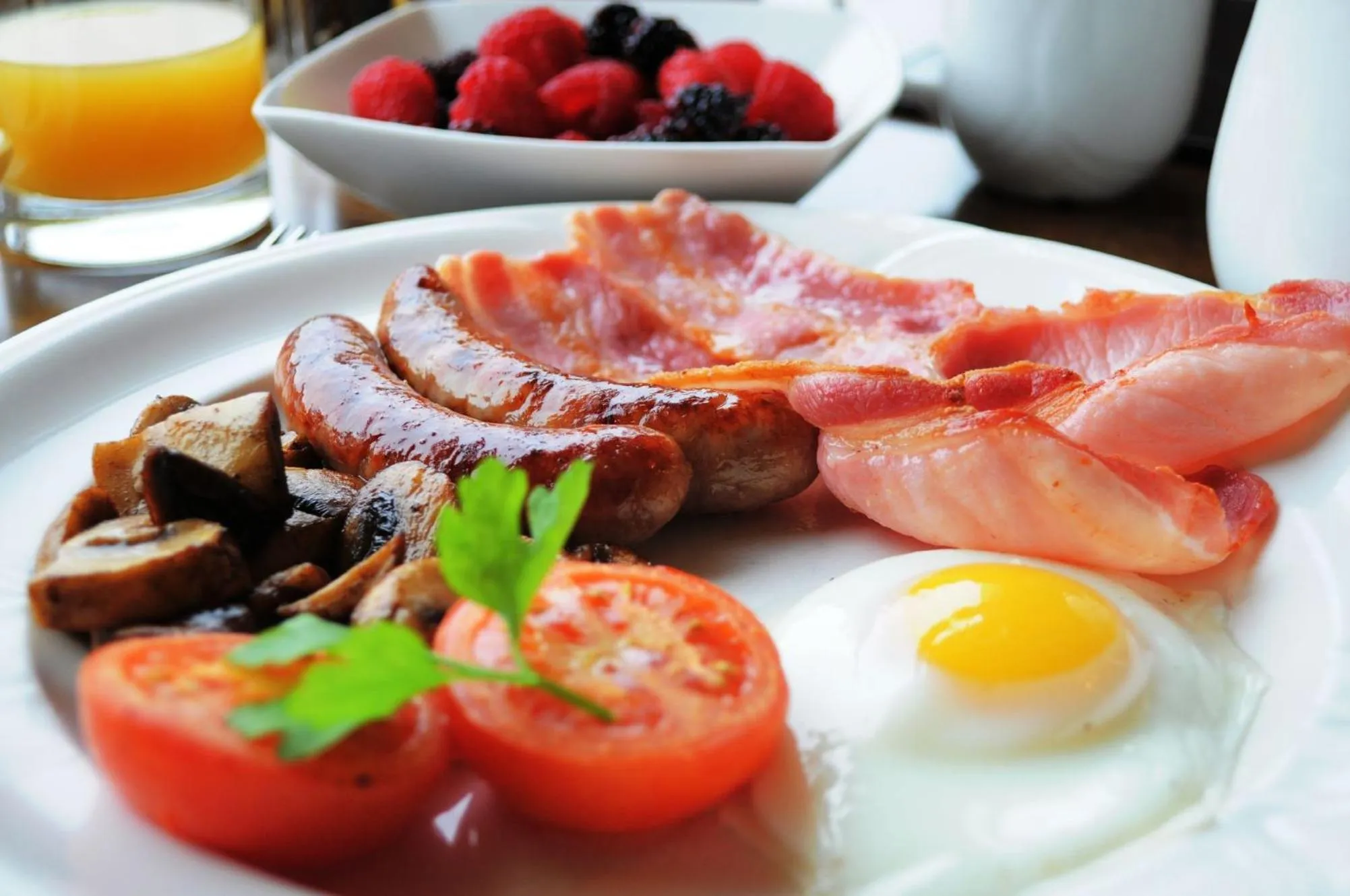Breakfast in Craigmhor Lodge & Courtyard
