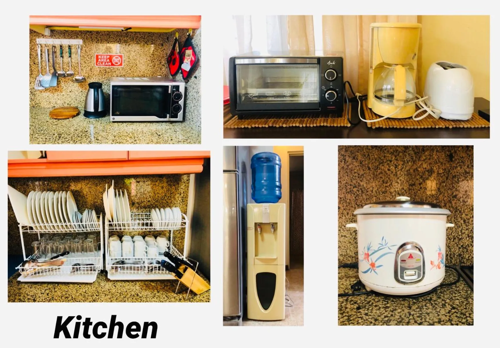 Kitchen or kitchenette in Charming Tagaytay Vacation Home