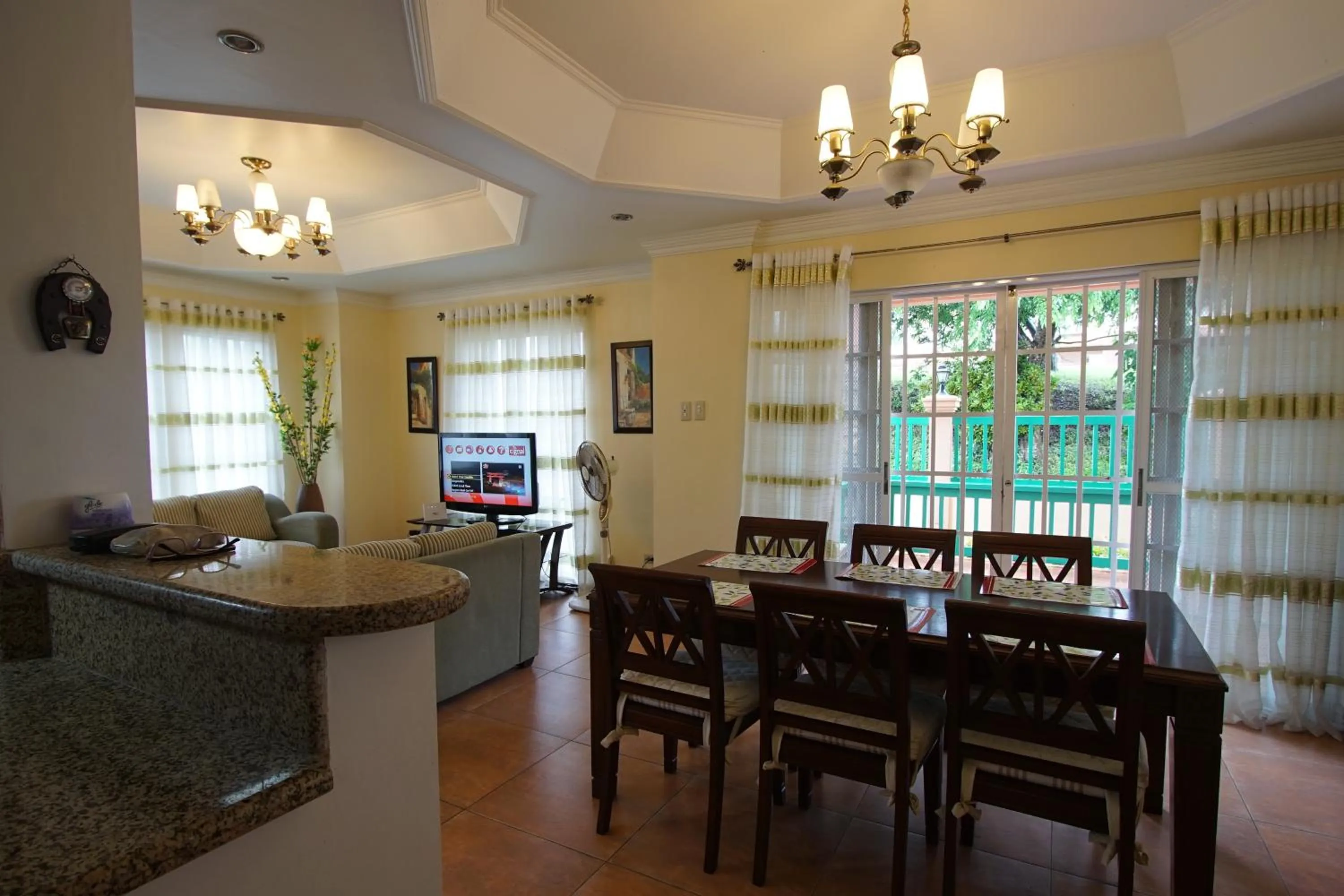 Dining area in Charming Tagaytay Vacation Home