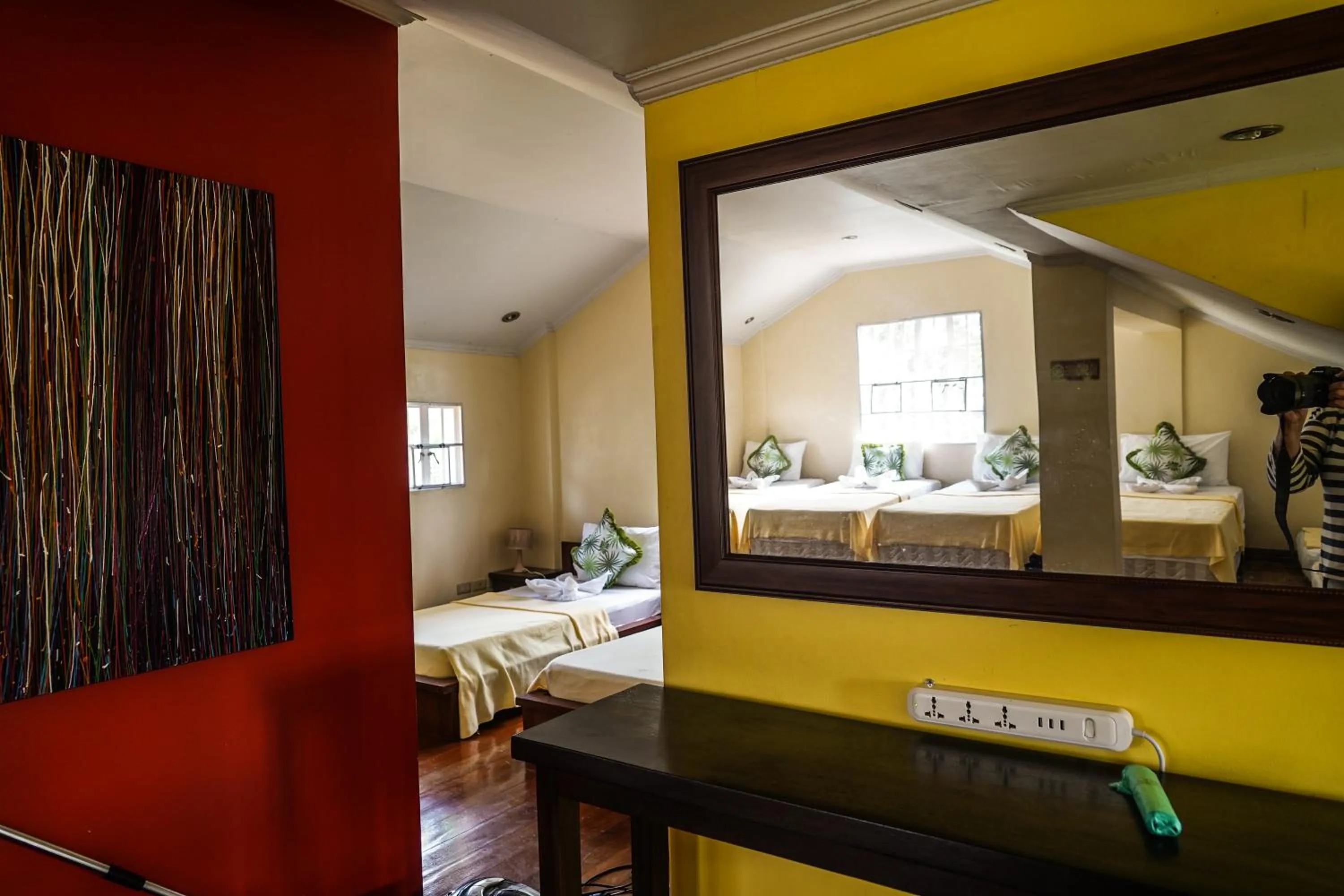 Bed in Charming Tagaytay Vacation Home