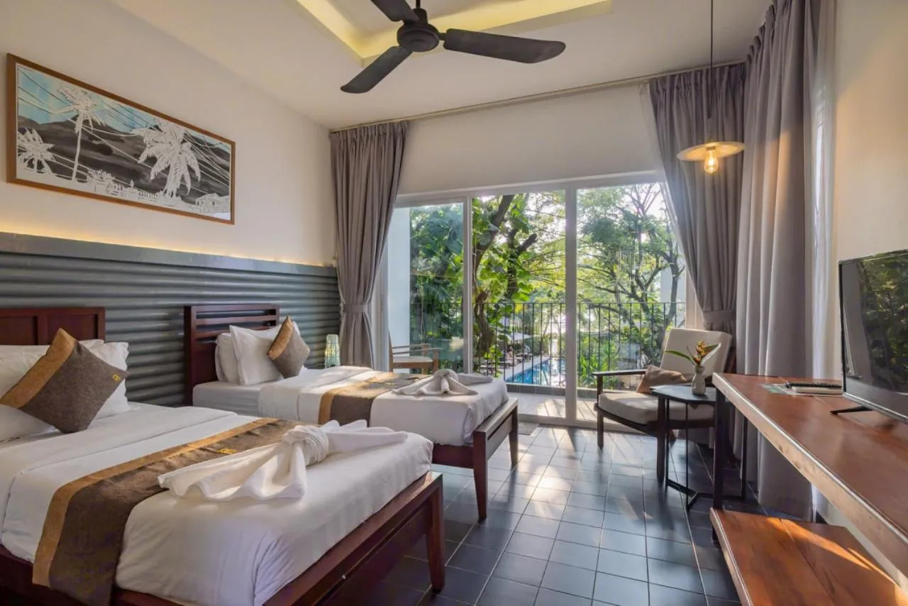 Bed in Pippali Boutique Hotel