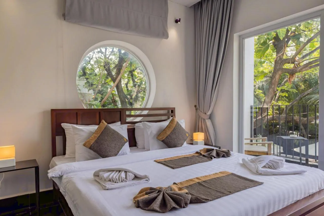 Bed in Pippali Boutique Hotel