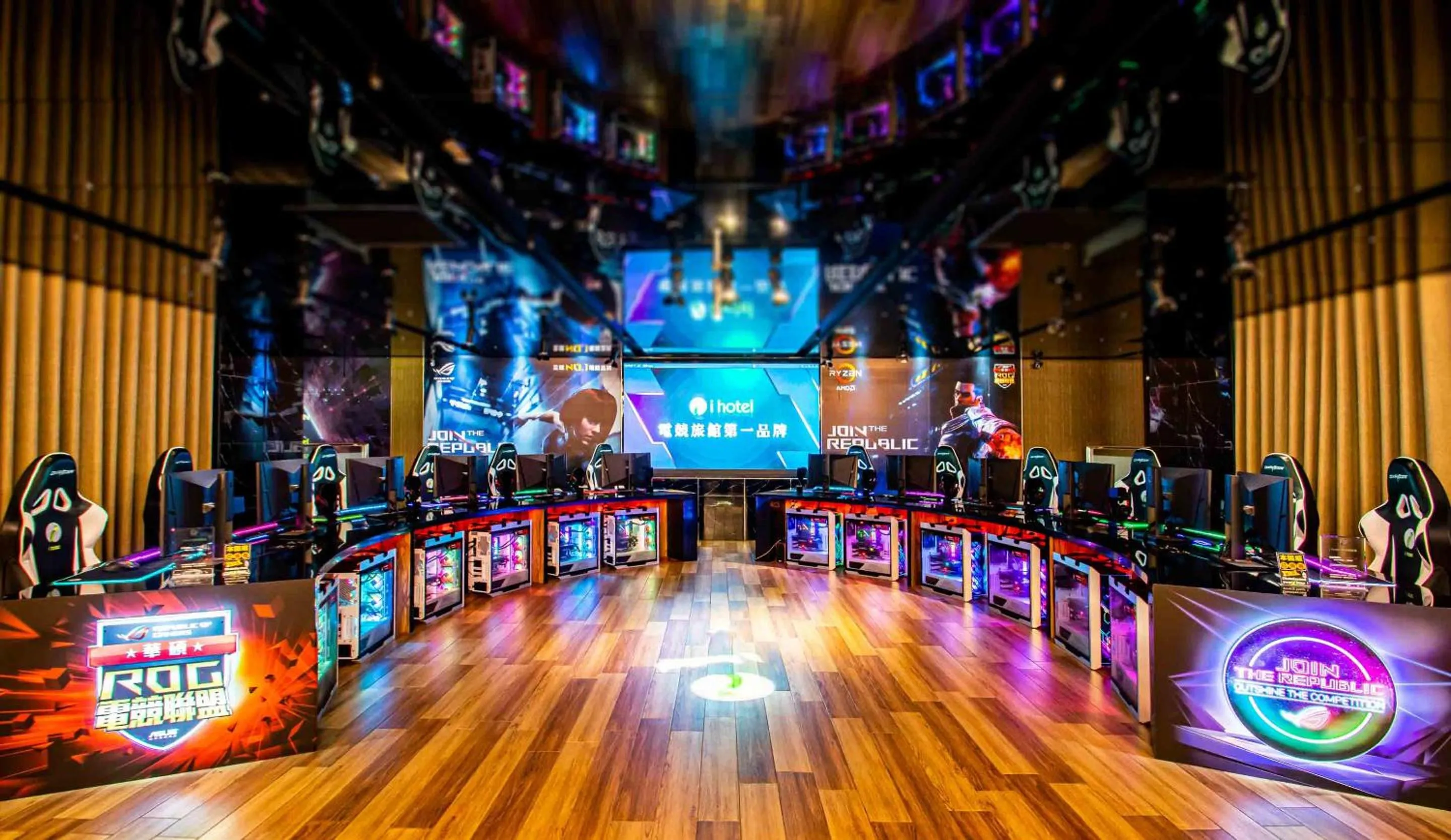 Area and facilities in i hotel 中壢館